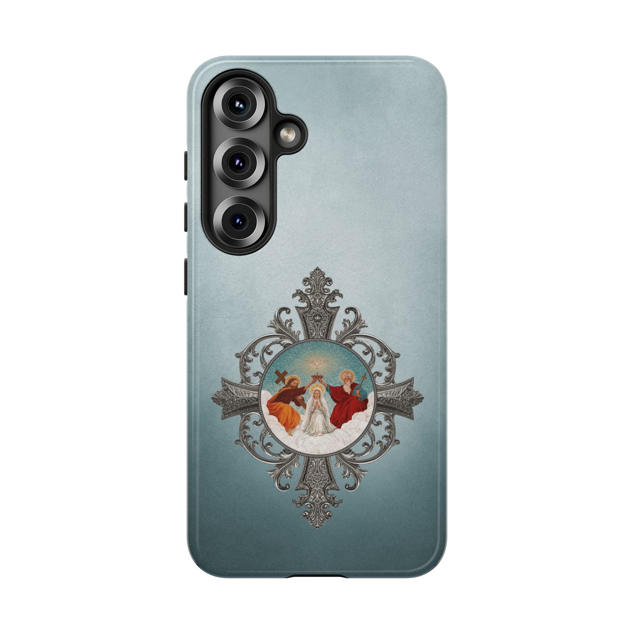 Mosaic Coronation of Mary Hard Phone Case - VENXARA®