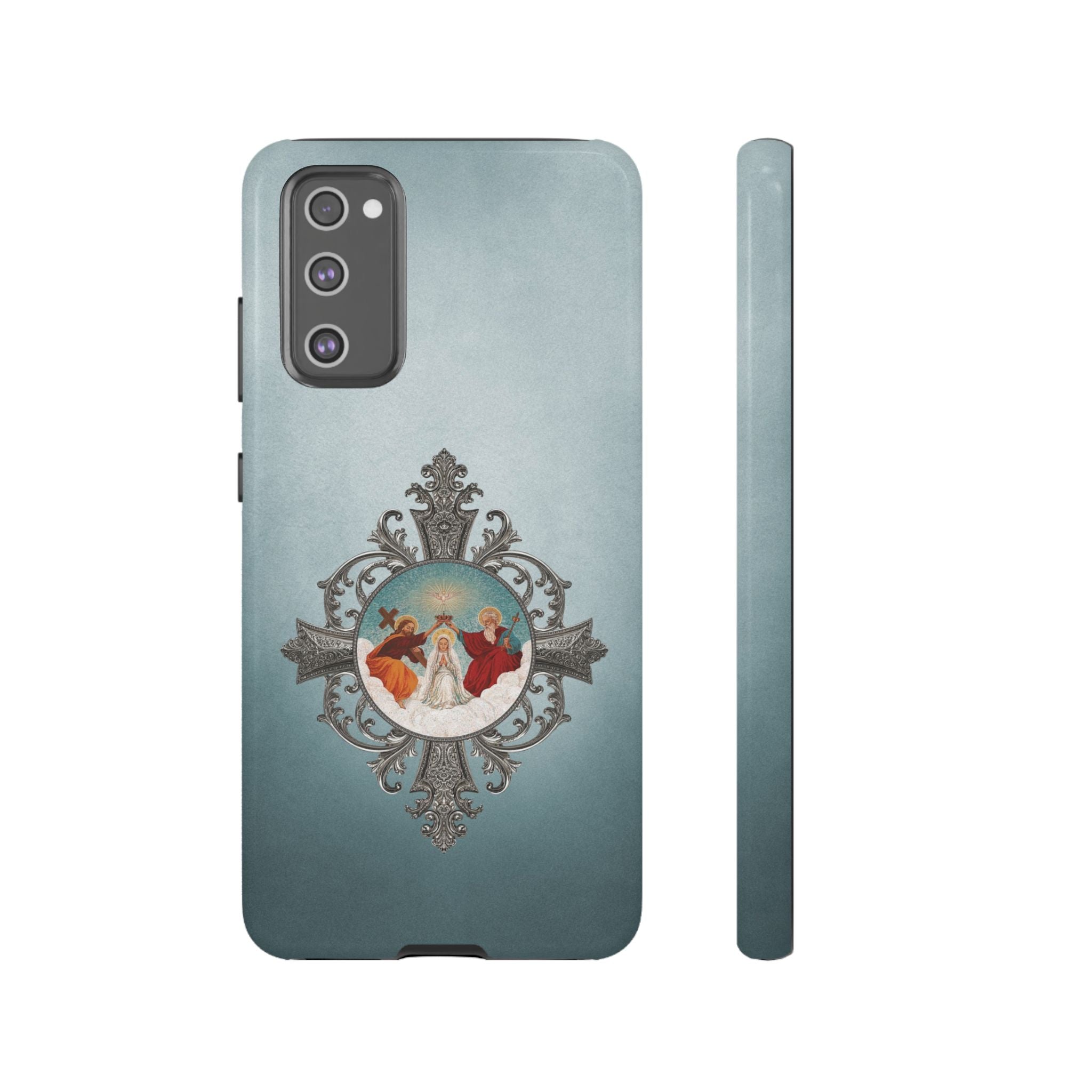 Mosaic Coronation of Mary Hard Phone Case - VENXARA®