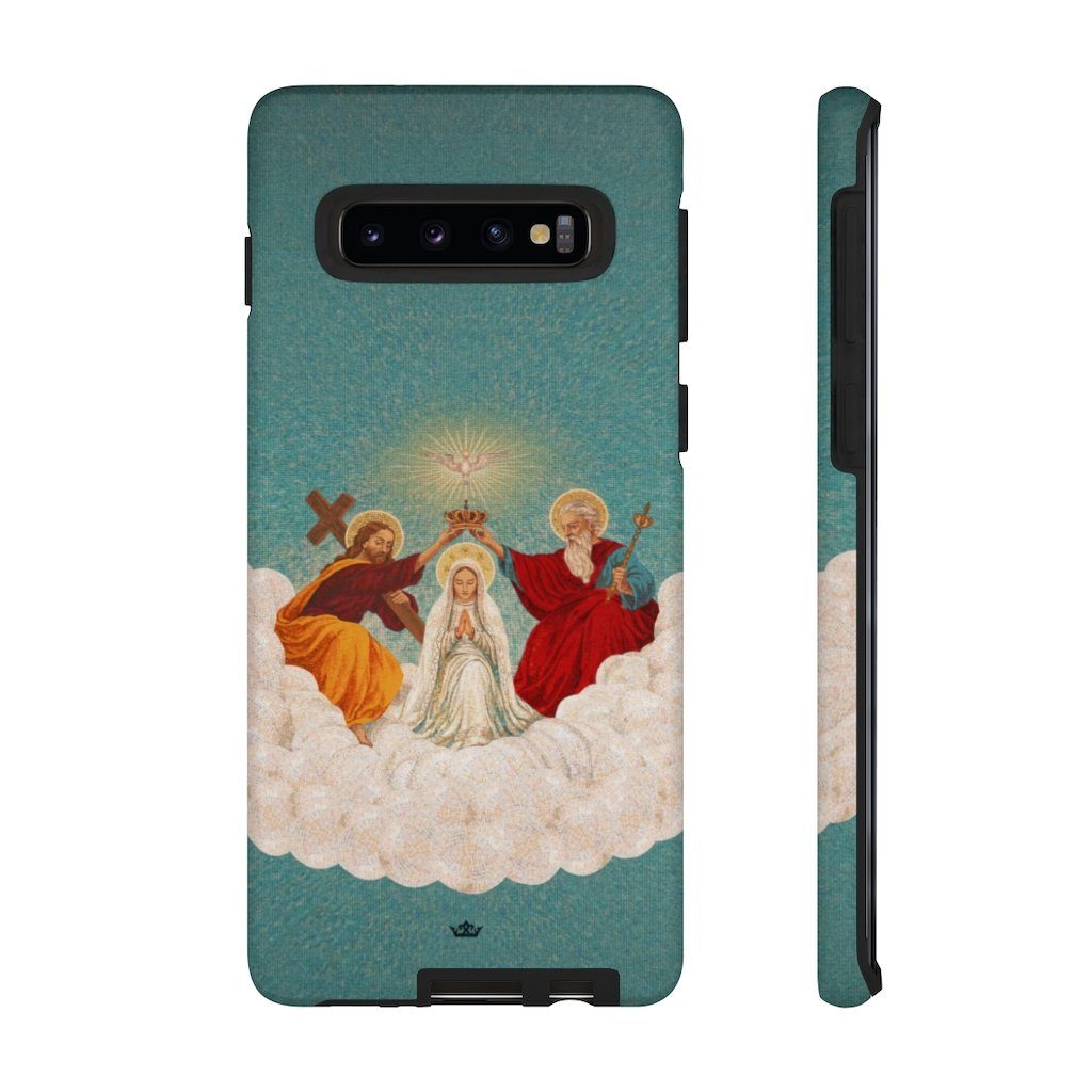 Mosaic Coronation of Mary Hard Phone Case - VENXARA®