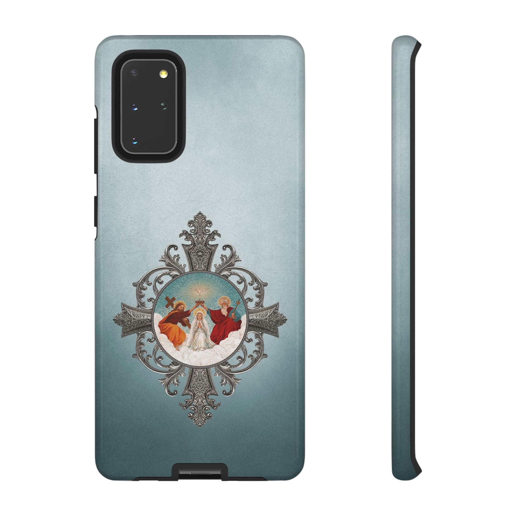 Mosaic Coronation of Mary Hard Phone Case - VENXARA®
