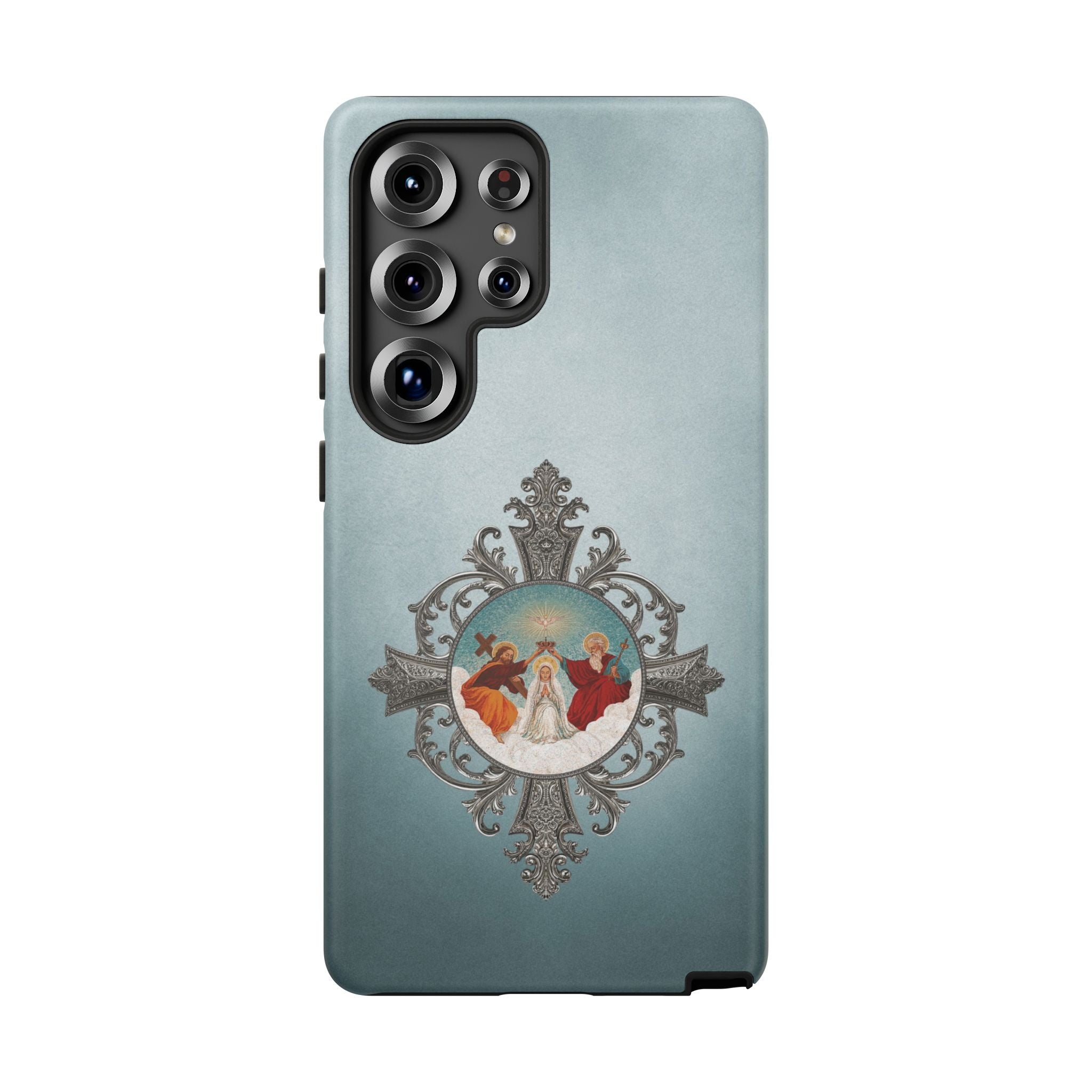 Mosaic Coronation of Mary Hard Phone Case - VENXARA®