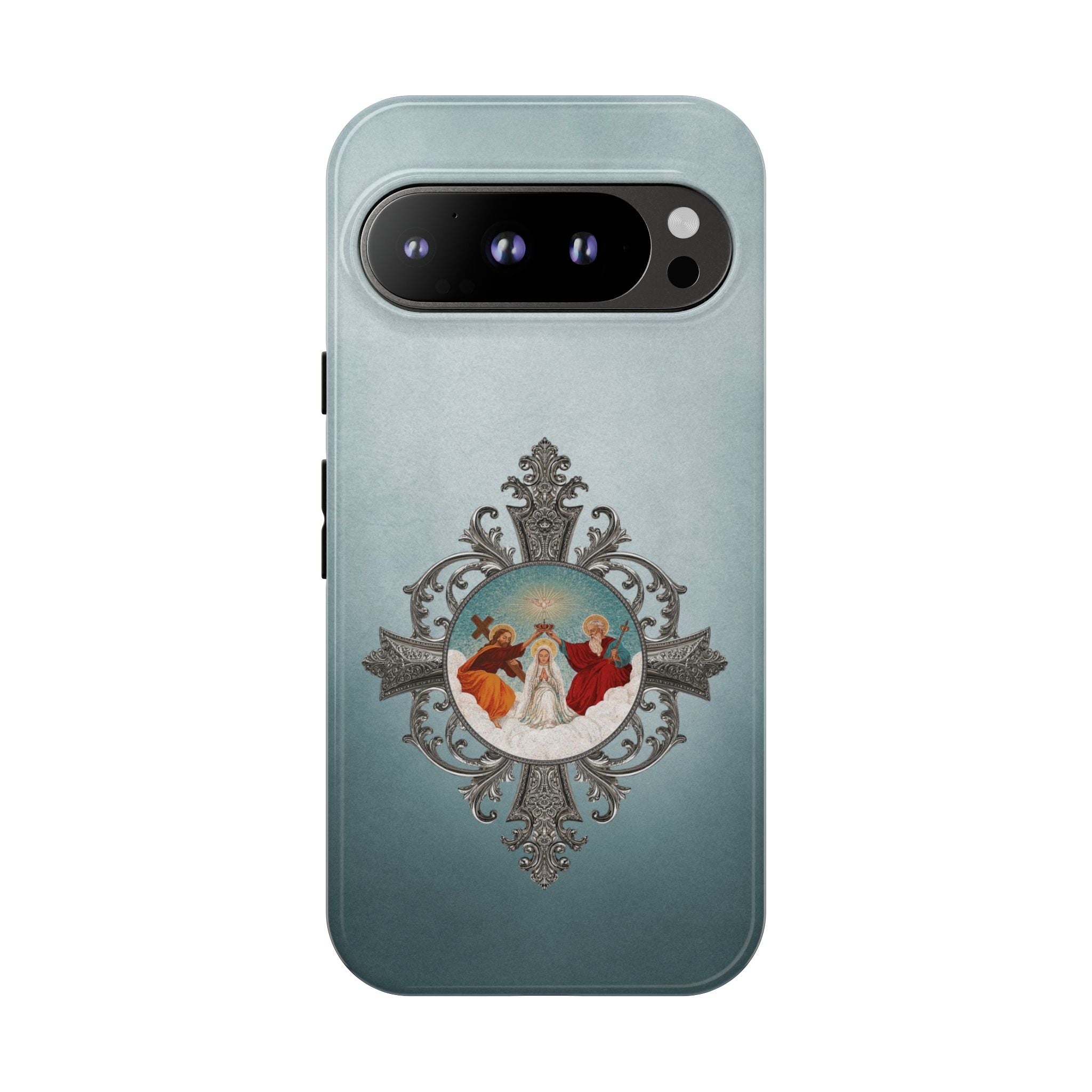 Mosaic Coronation of Mary Hard Phone Case - VENXARA®