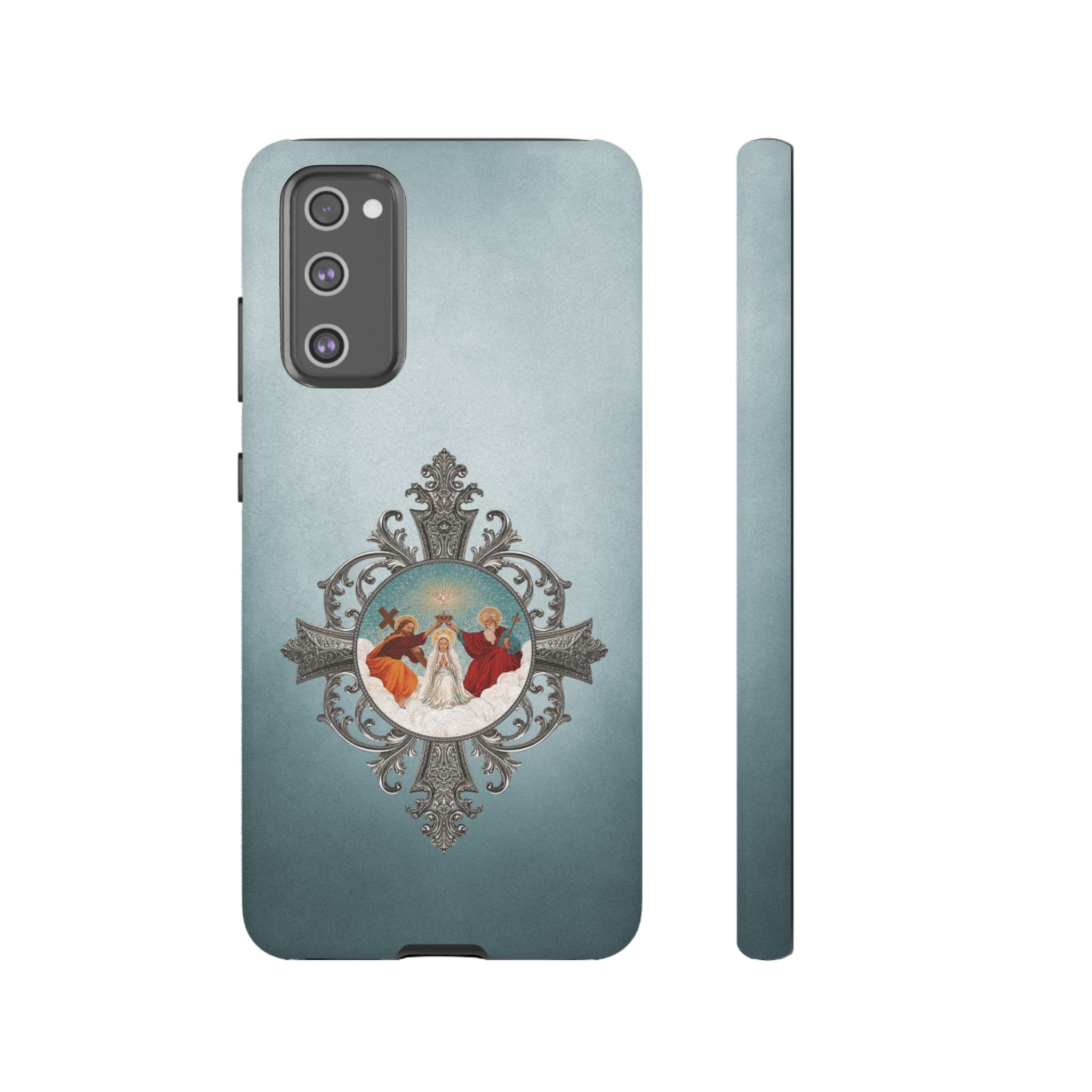 Mosaic Coronation of Mary Hard Phone Case - VENXARA®