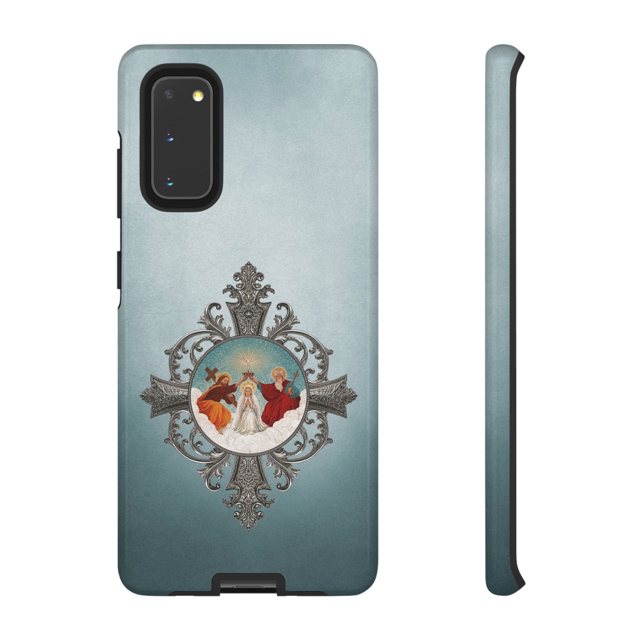 Mosaic Coronation of Mary Hard Phone Case - VENXARA®