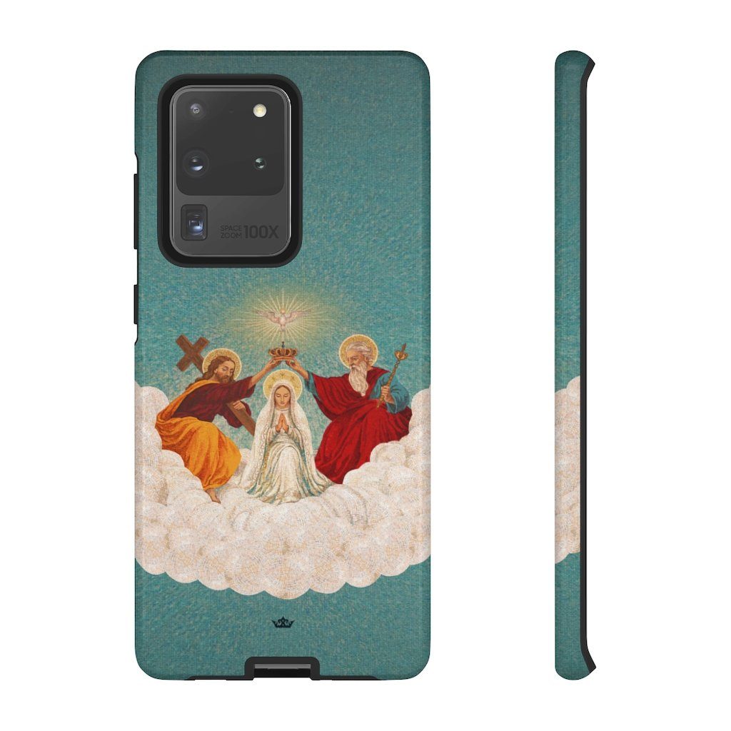 Mosaic Coronation of Mary Hard Phone Case - VENXARA®