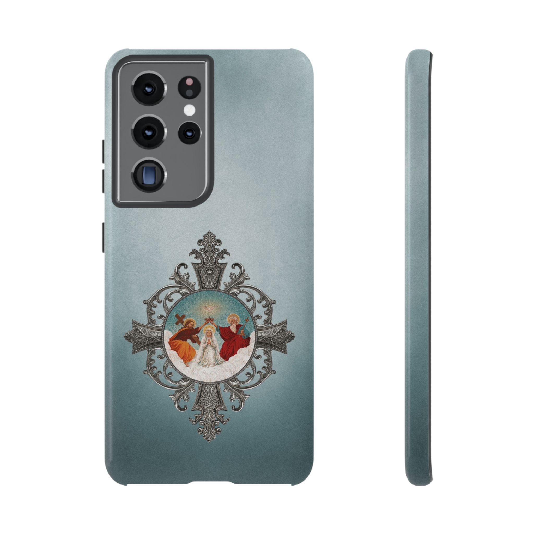 Mosaic Coronation of Mary Hard Phone Case - VENXARA®