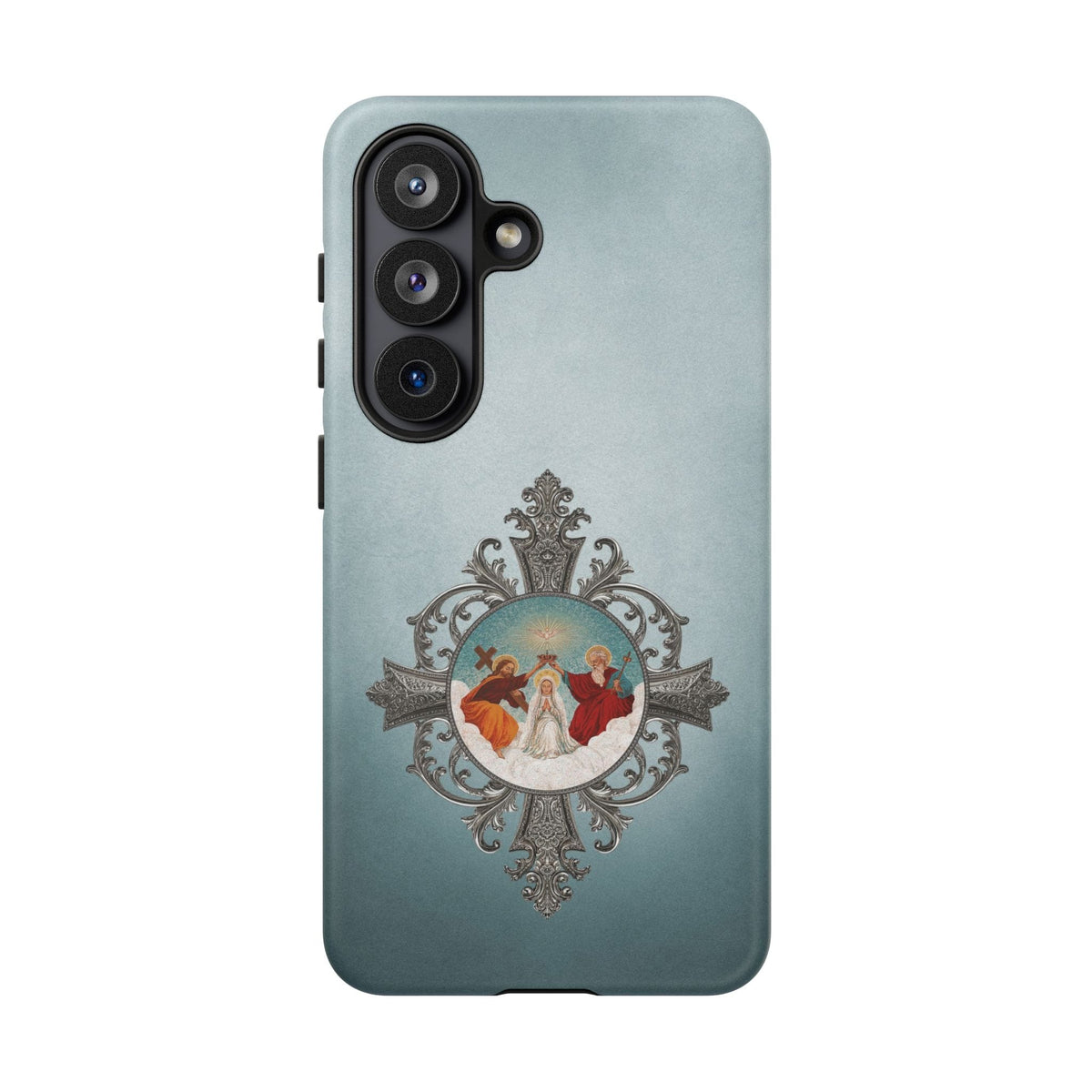 Mosaic Coronation of Mary Hard Phone Case Copyright VENXARA
