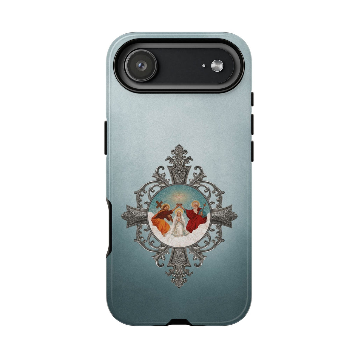 Mosaic Coronation of Mary Hard Phone Case Copyright VENXARA