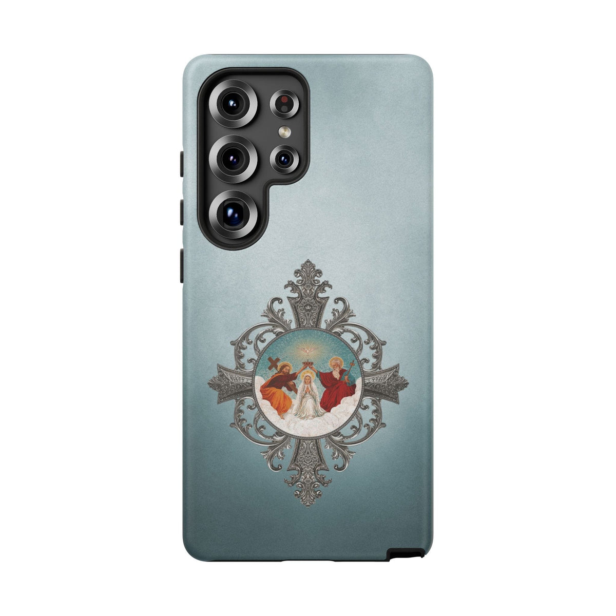 Mosaic Coronation of Mary Hard Phone Case Copyright VENXARA