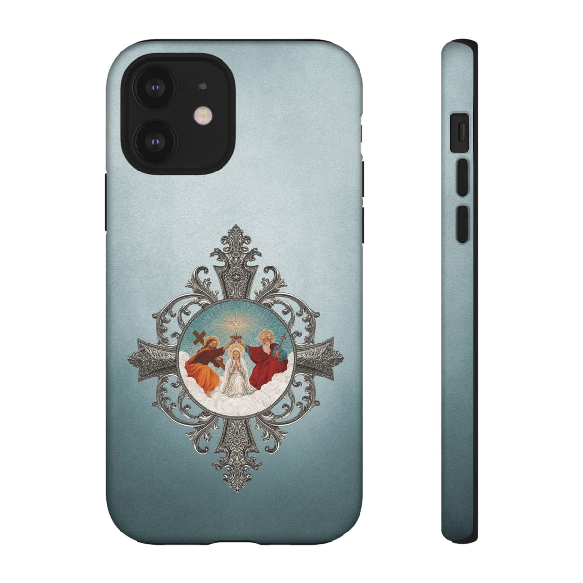 Mosaic Coronation of Mary Hard Phone Case Copyright VENXARA