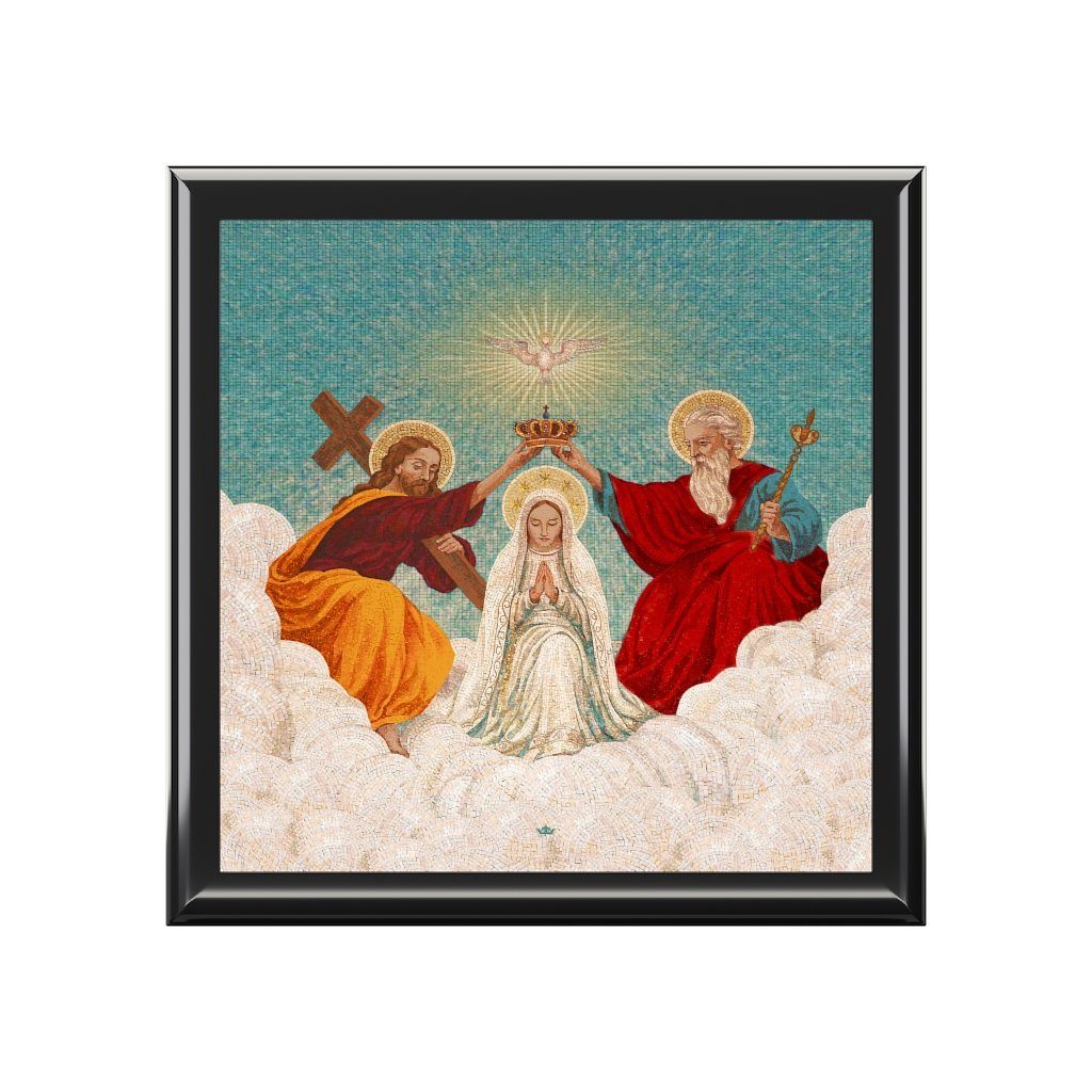 Mosaic Coronation of Mary Keepsake Box - VENXARA®
