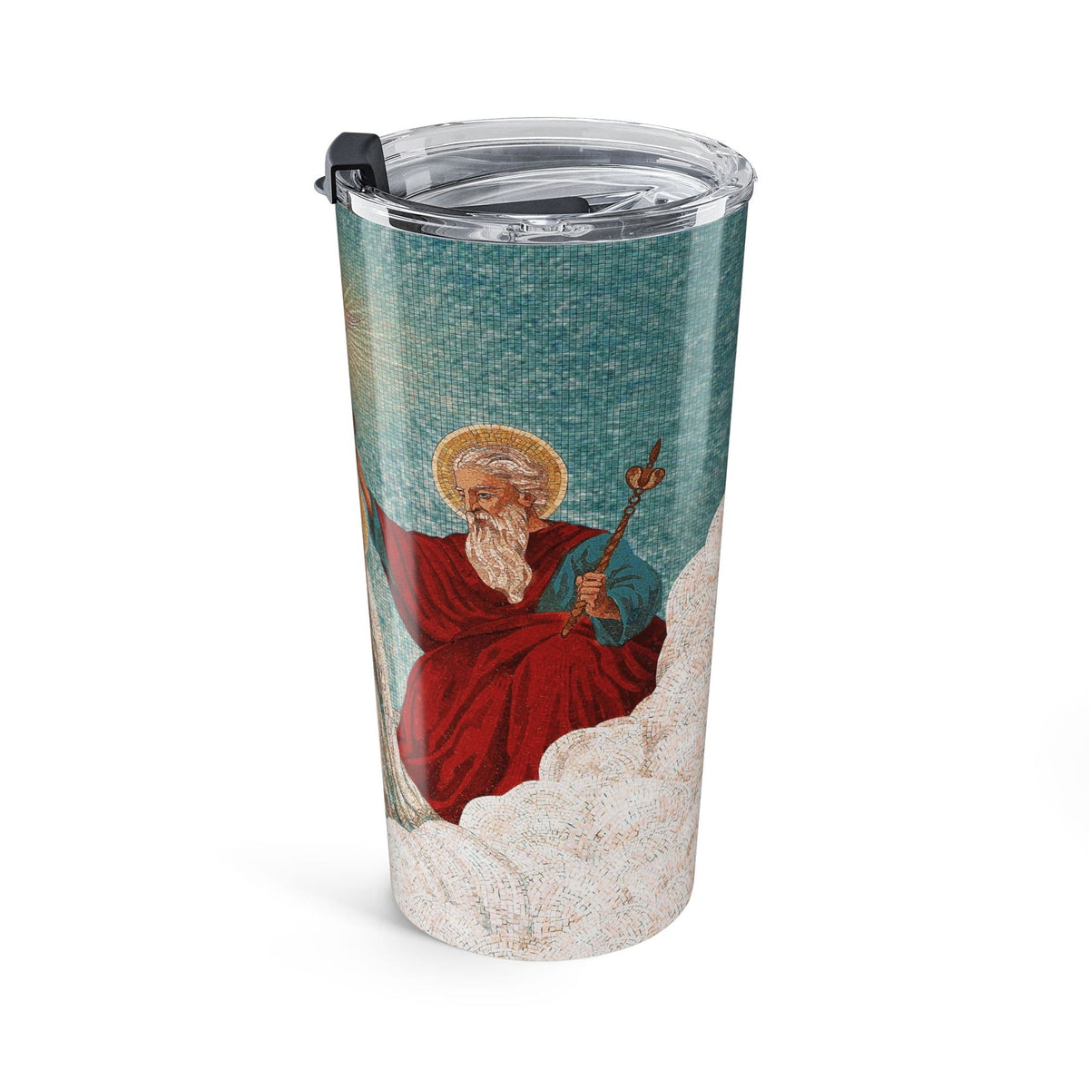 Mosaic Coronation of Mary Tumbler 20 oz. Copyright VENXARA