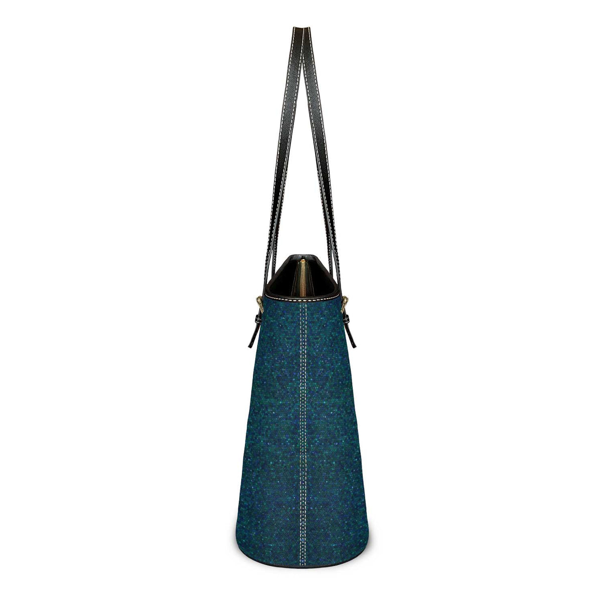 Mosaic Madonna and Child Tote Bag (Brilliant Blue) Copyright VENXARA