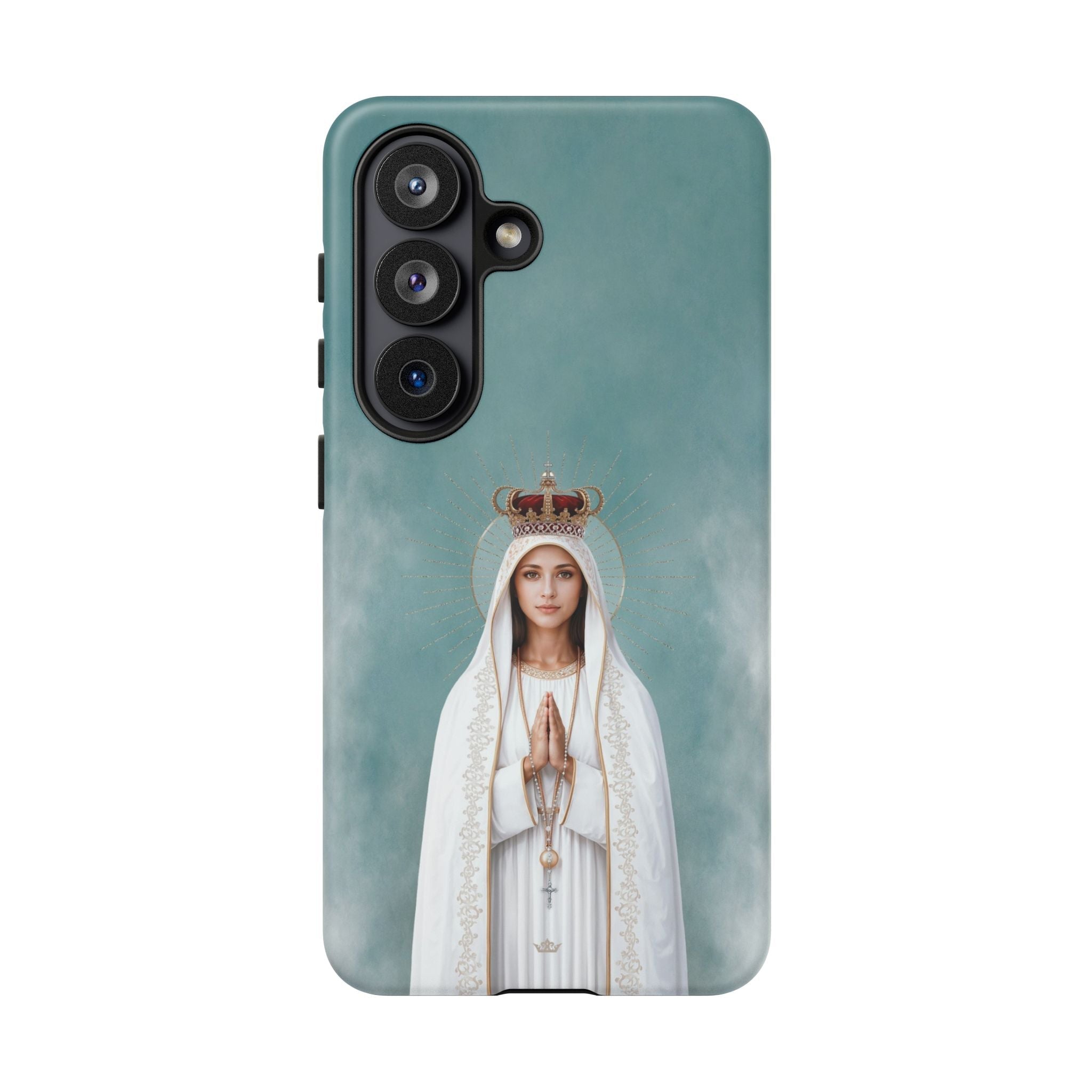 Our Lady of Fatima Hard Phone Case - Venxara