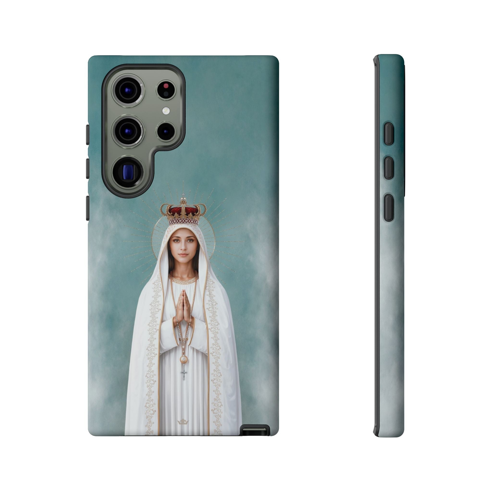 Our Lady of Fatima Hard Phone Case - Venxara