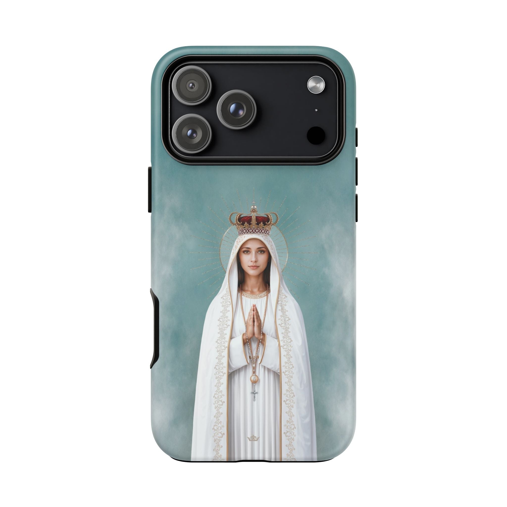 Our Lady of Fatima Hard Phone Case - Venxara