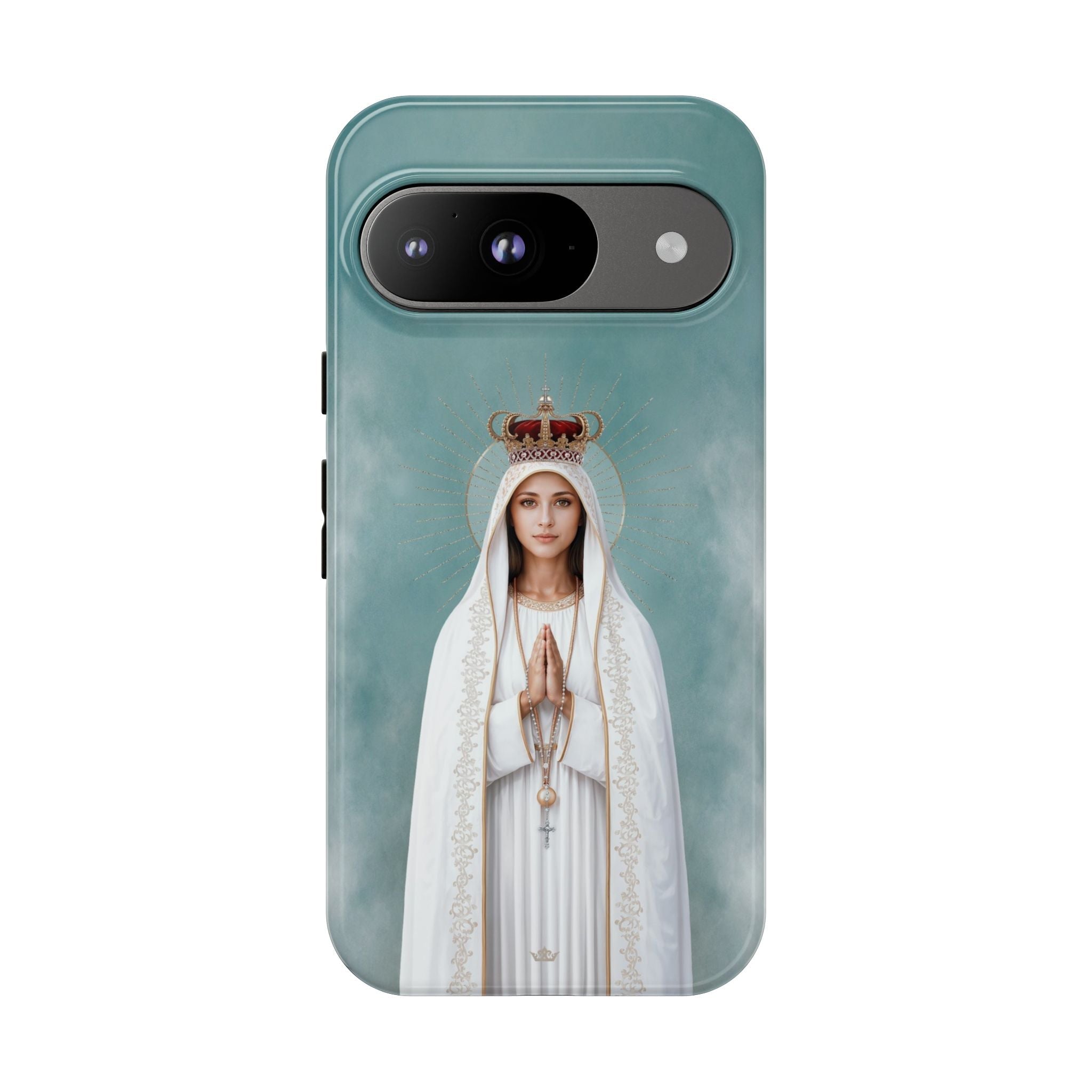 Our Lady of Fatima Hard Phone Case - Venxara