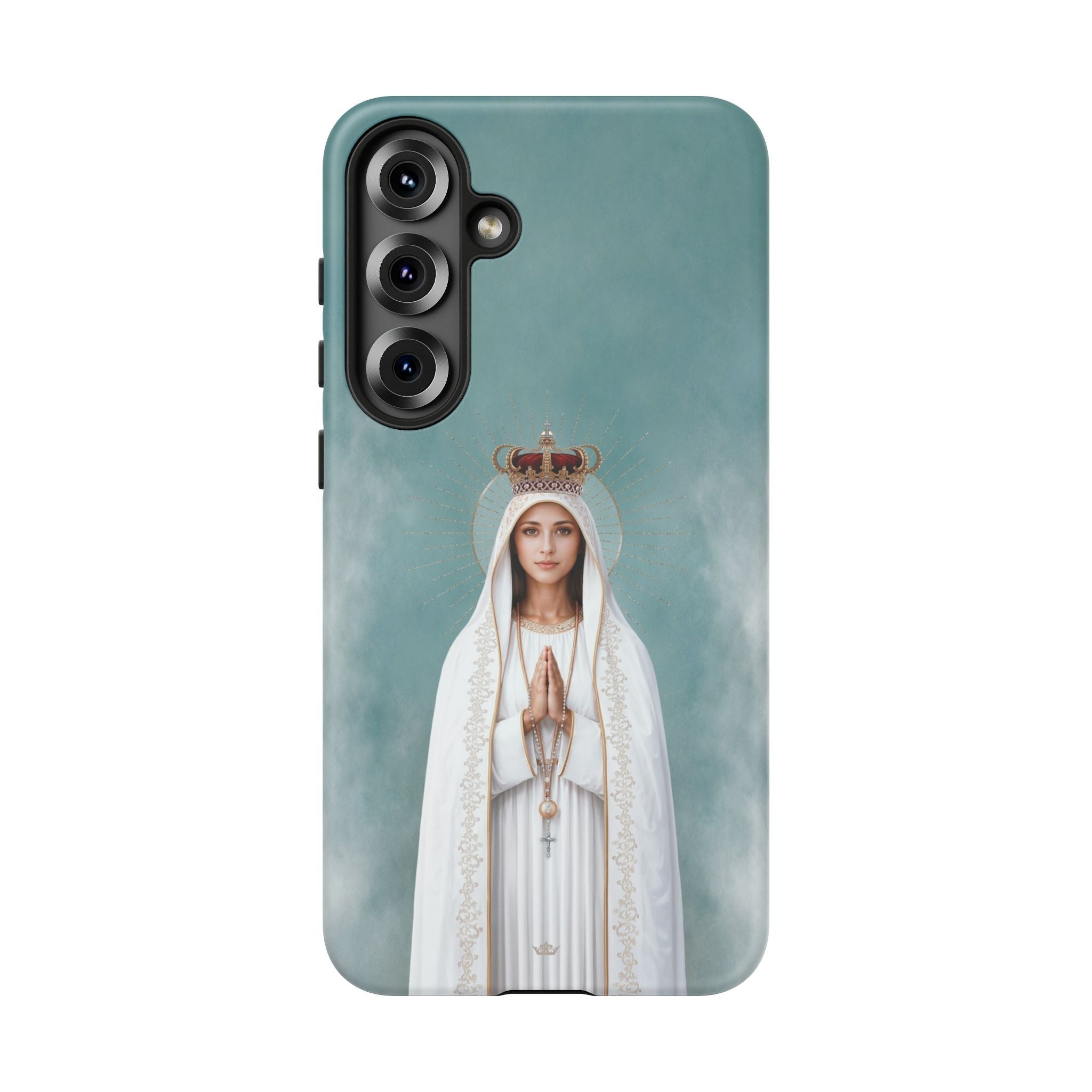 Our Lady of Fatima Hard Phone Case - Venxara