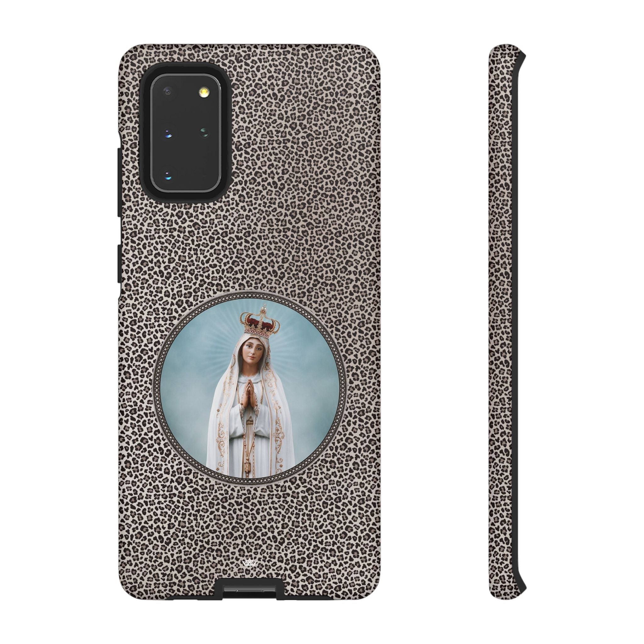 Our Lady of Fatima Hard Phone Case (Leopard) - VENXARA®