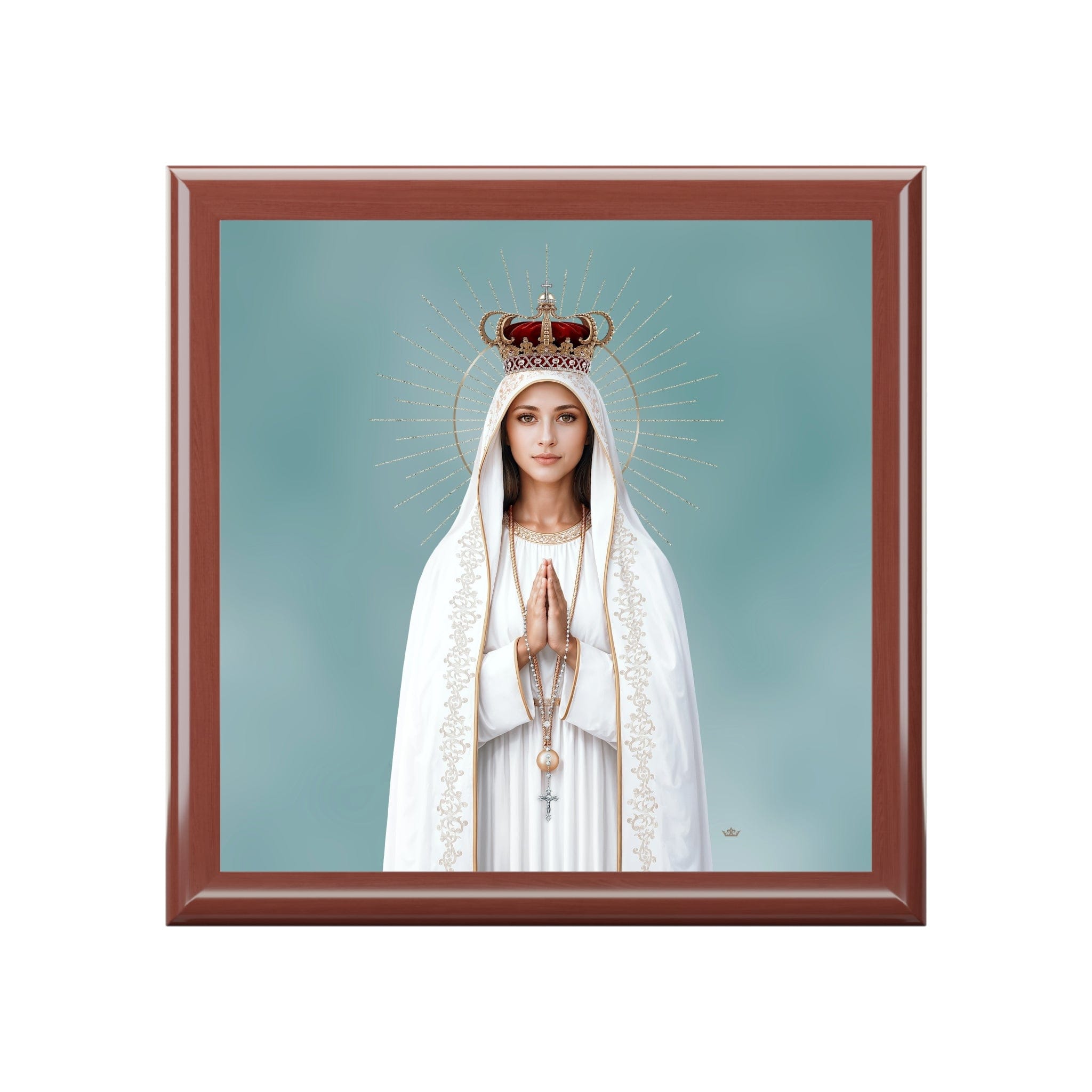 Our Lady of Fatima Keepsake Box Copyright VENXARA