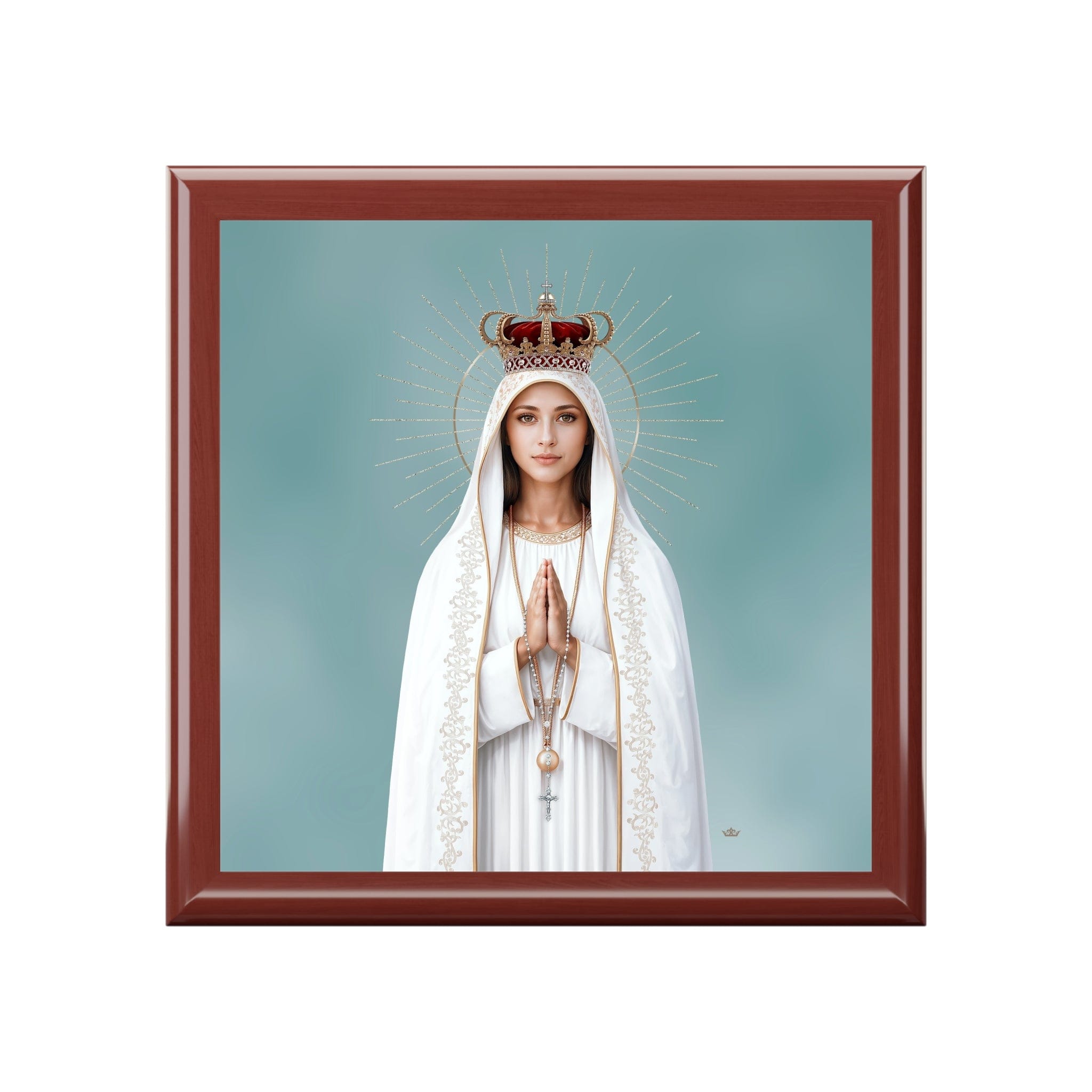 Our Lady of Fatima Keepsake Box Copyright VENXARA