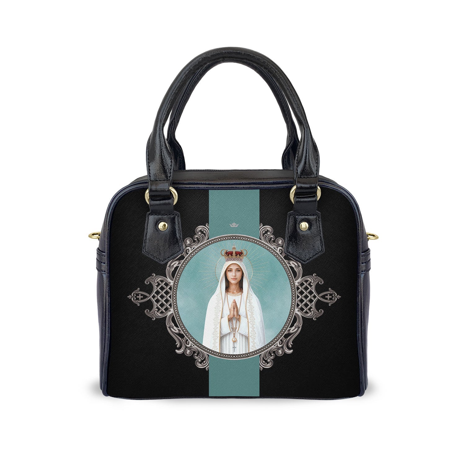 Our Lady of Fatima Medallion Handbag - VENXARA