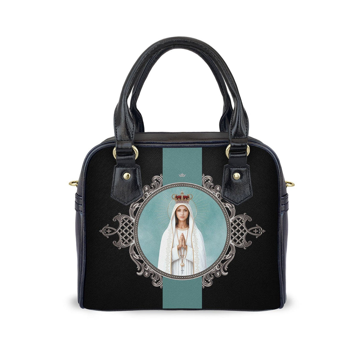Our Lady of Fatima Medallion Handbag Copyright VENXARA