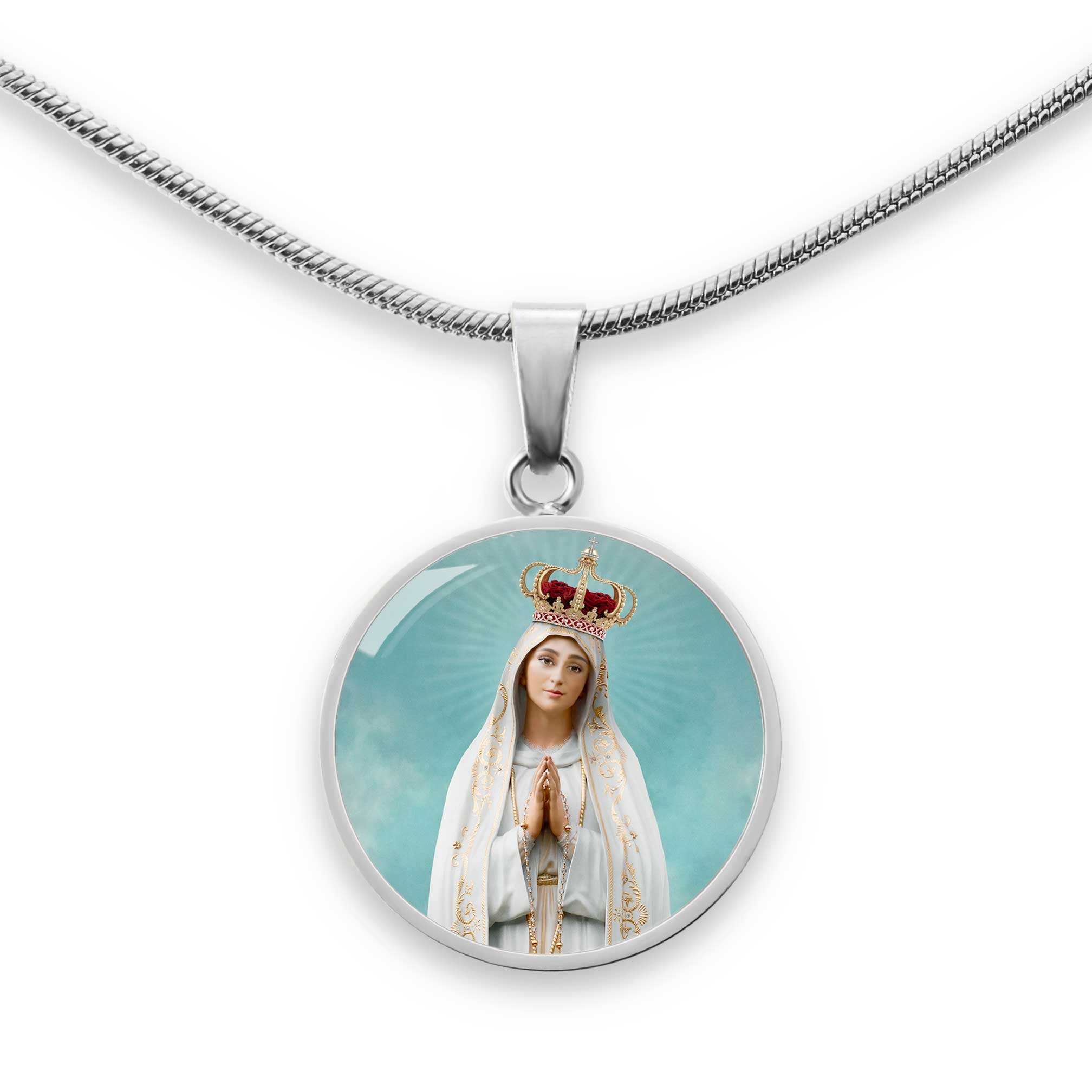 Our Lady of Fatima Pendant Necklace - VENXARA®