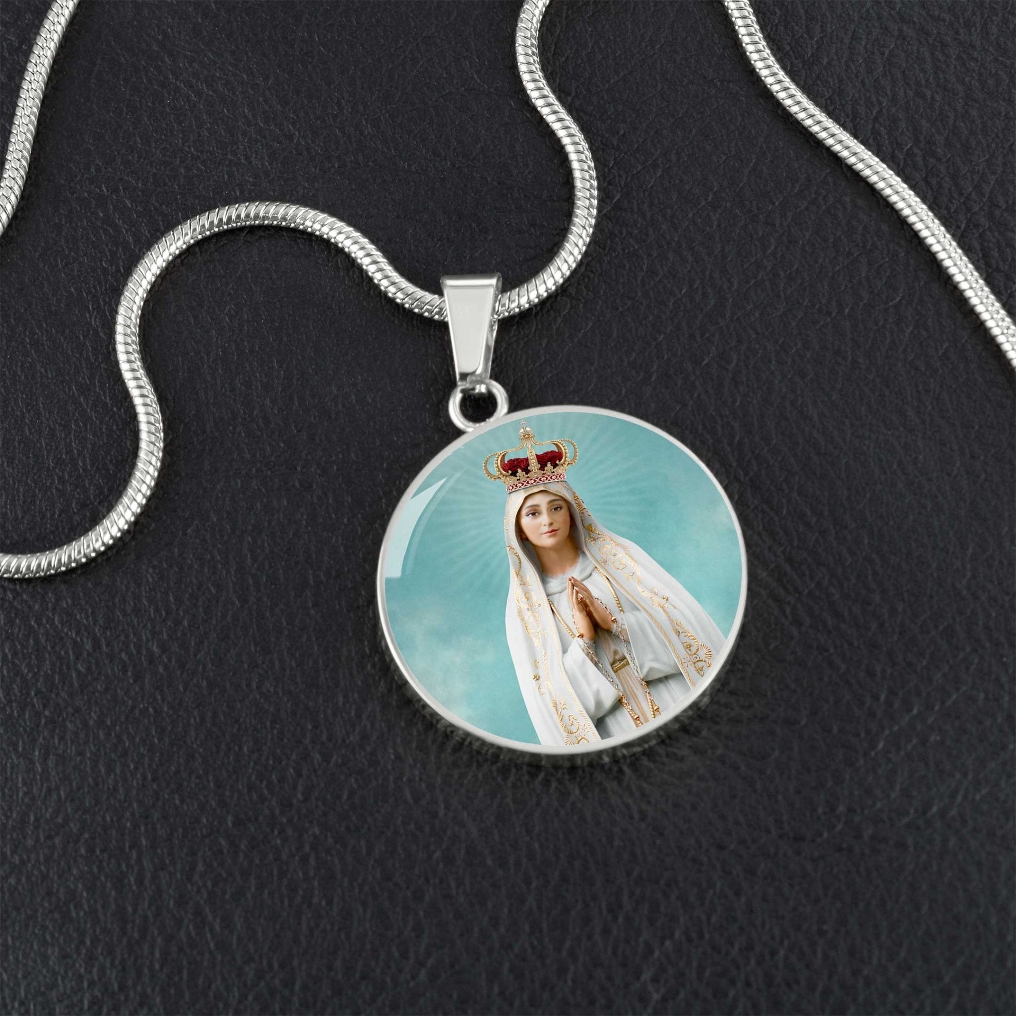 Our Lady of Fatima Pendant Necklace - VENXARA®