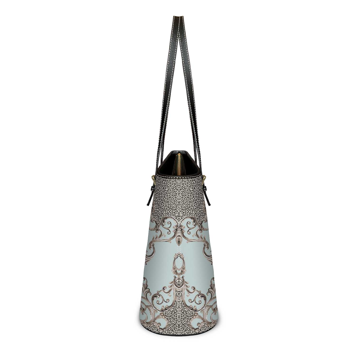 Our Lady of Fatima Tote Bag (Baroque Blue) - Venxara