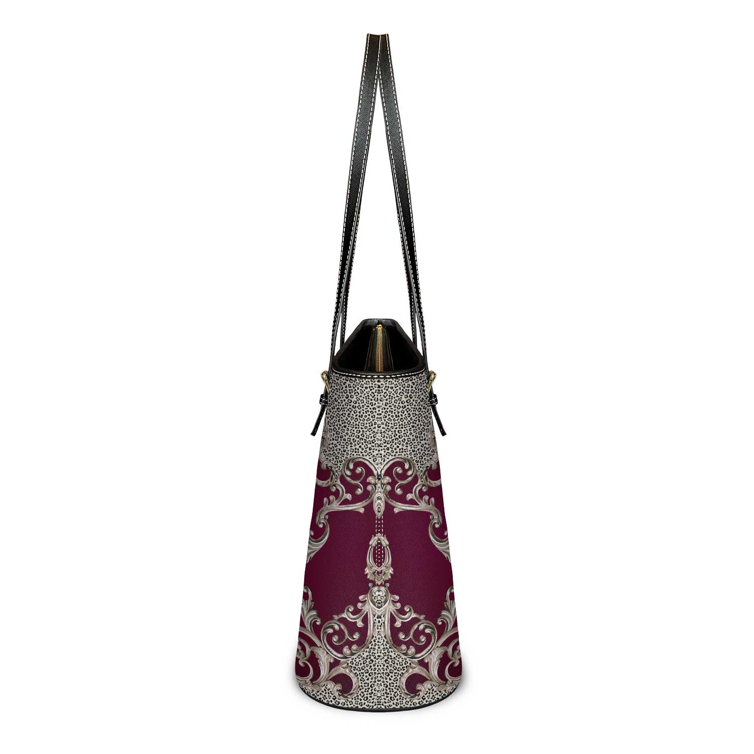 Our Lady of Fatima Tote Bag (Baroque Mahogany) - Venxara