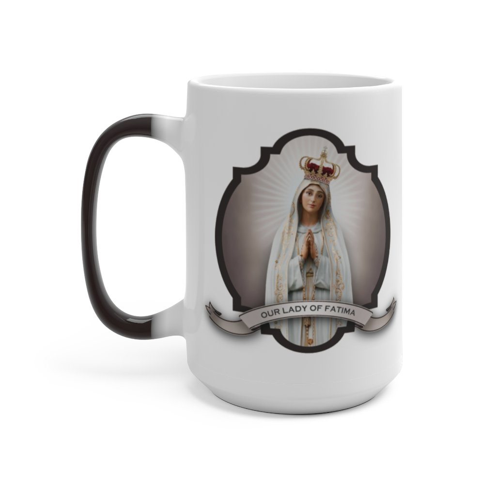 Our Lady of Fatima Transitional Mug - Venxara