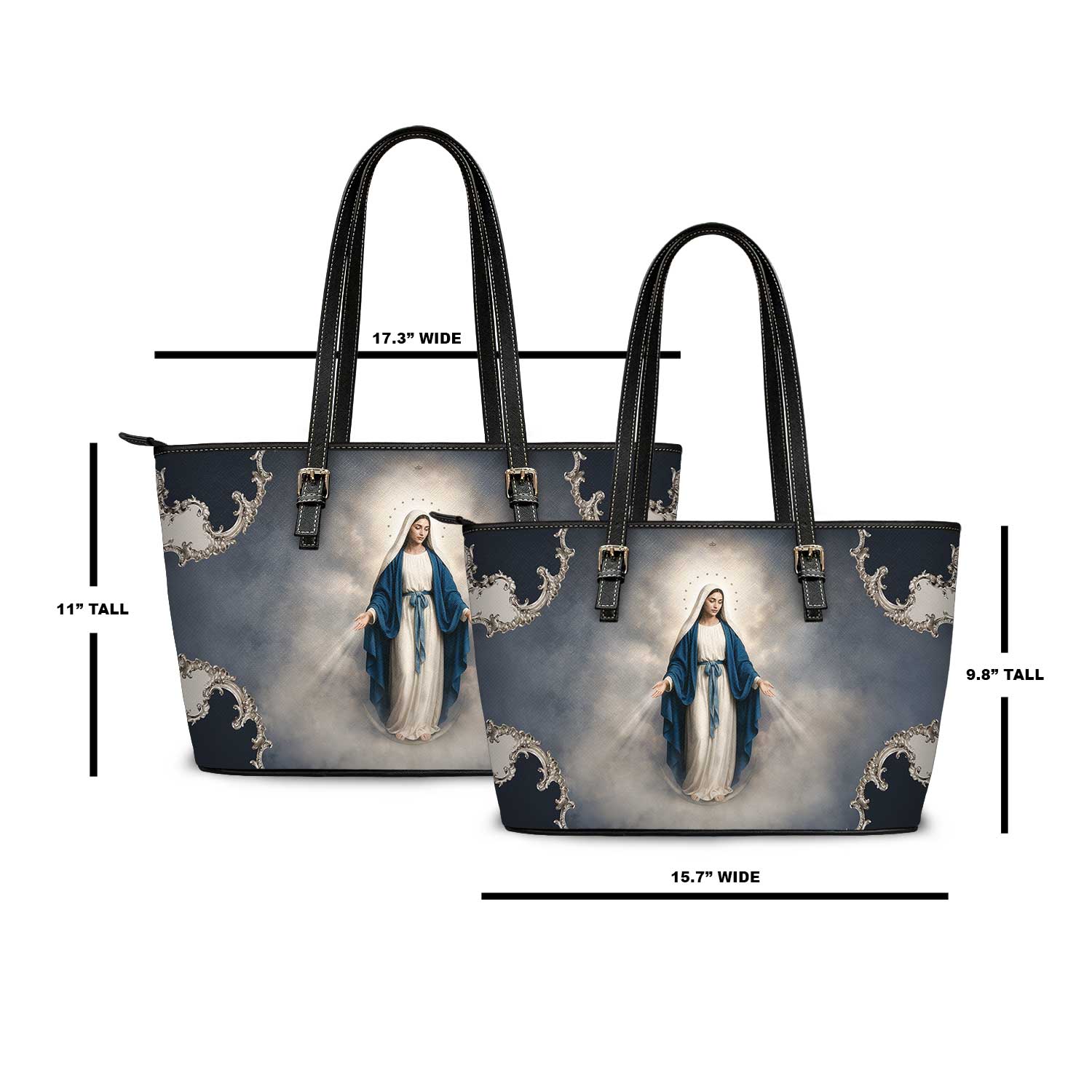 Our Lady of Grace Tote Bag (Baroque) - VENXARA®