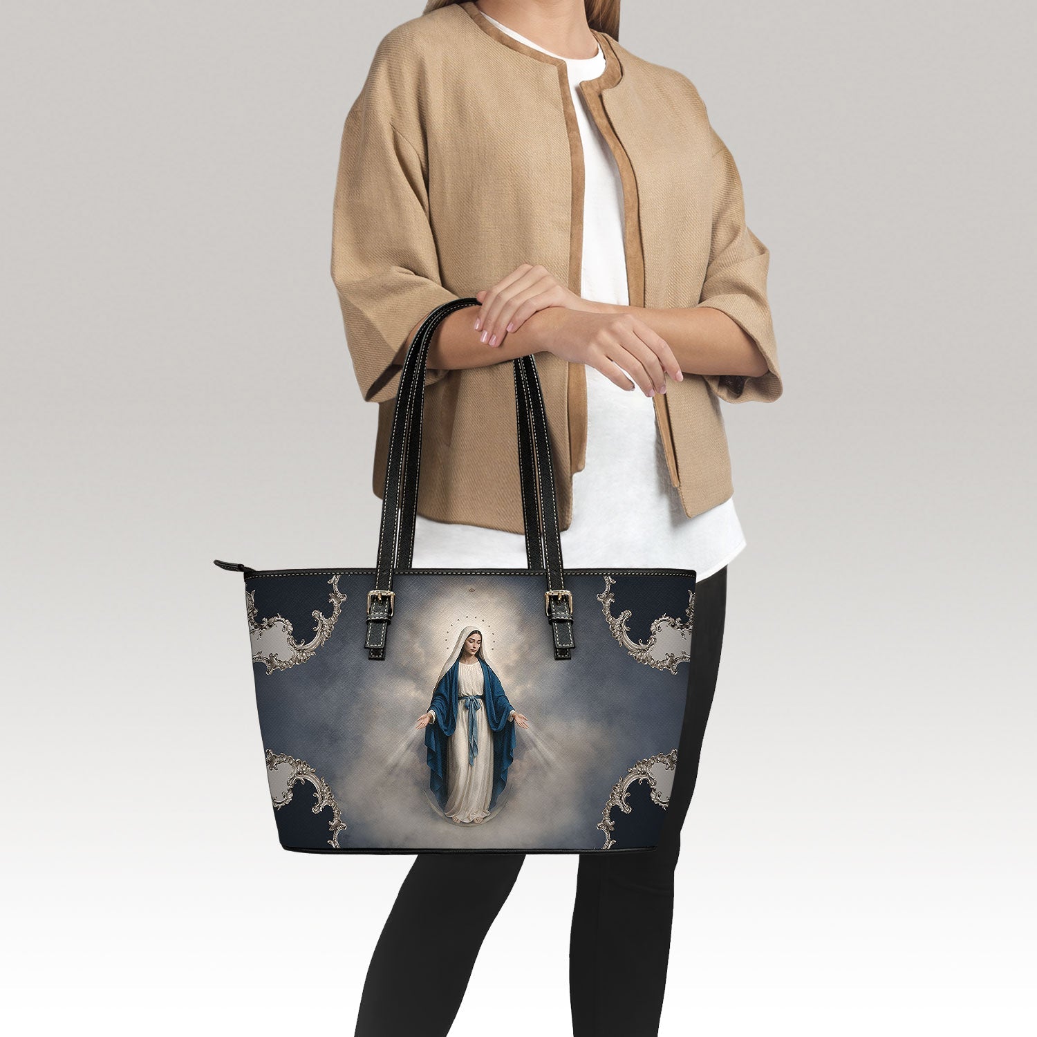 Our Lady of Grace Tote Bag (Baroque) - VENXARA®
