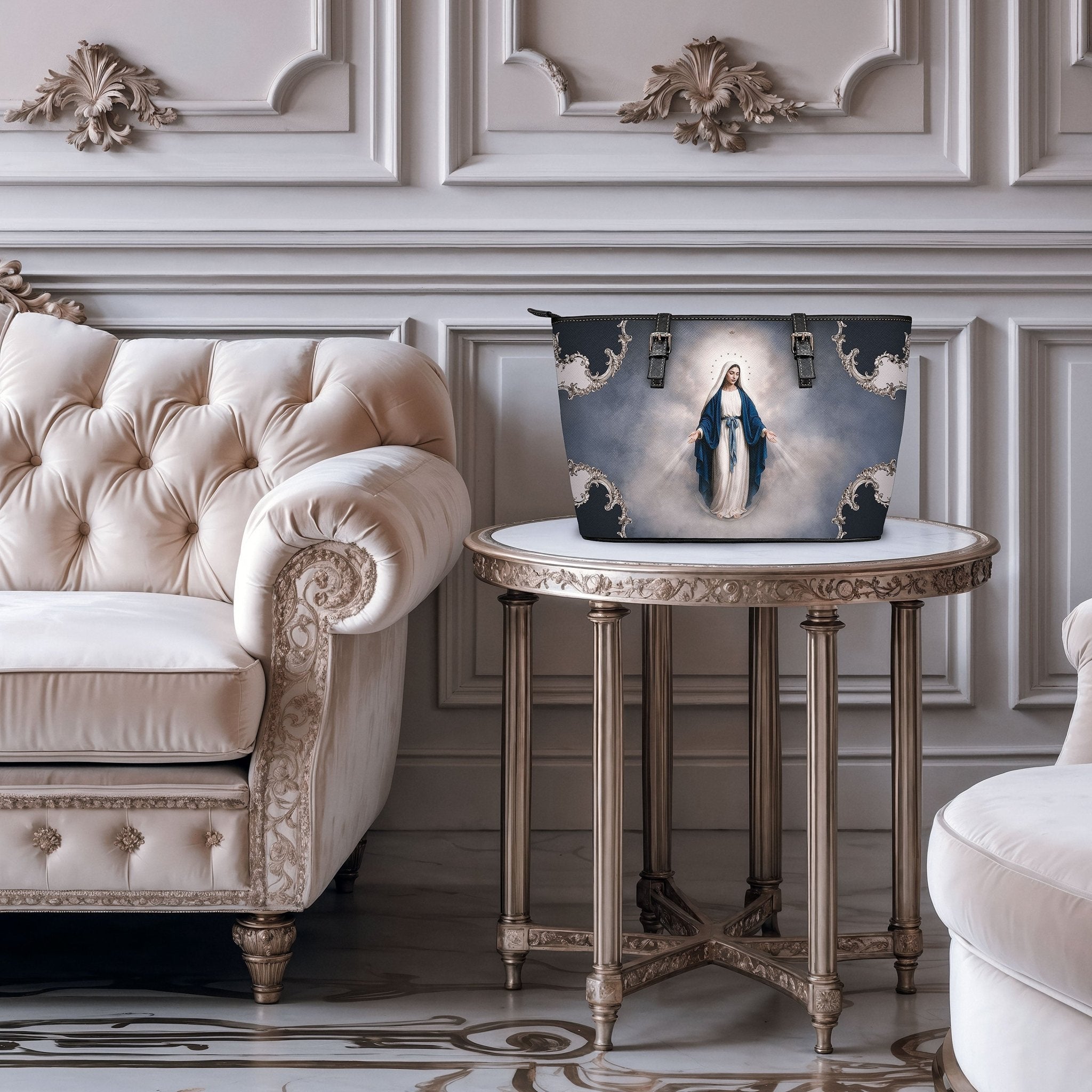 Our Lady of Grace Tote Bag (Baroque) - VENXARA®