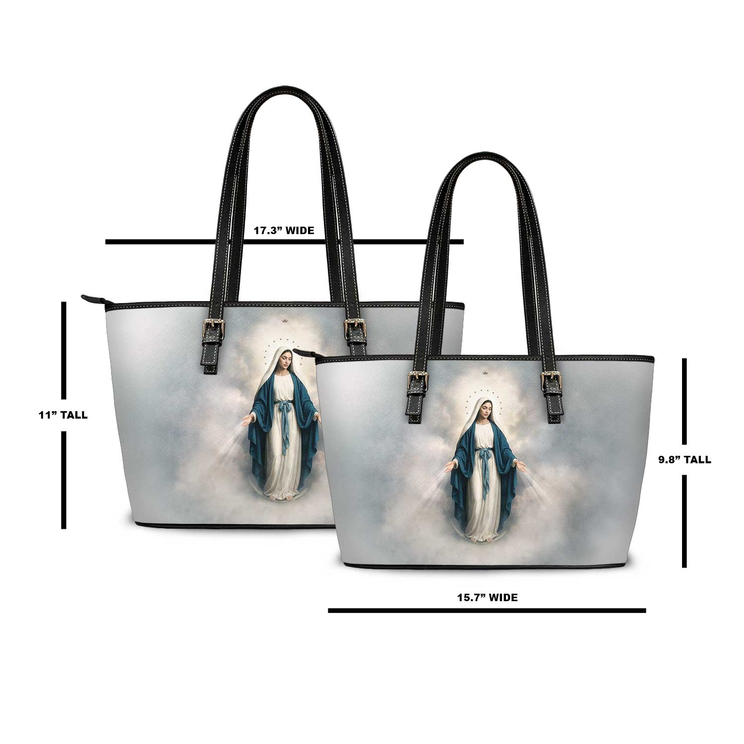 Our Lady of Grace Tote Bag (Heavenly) Copyright VENXARA