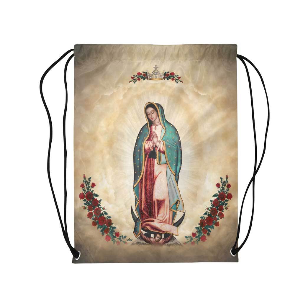 Our Lady of Guadalupe Drawstring Bag - VENXARA®