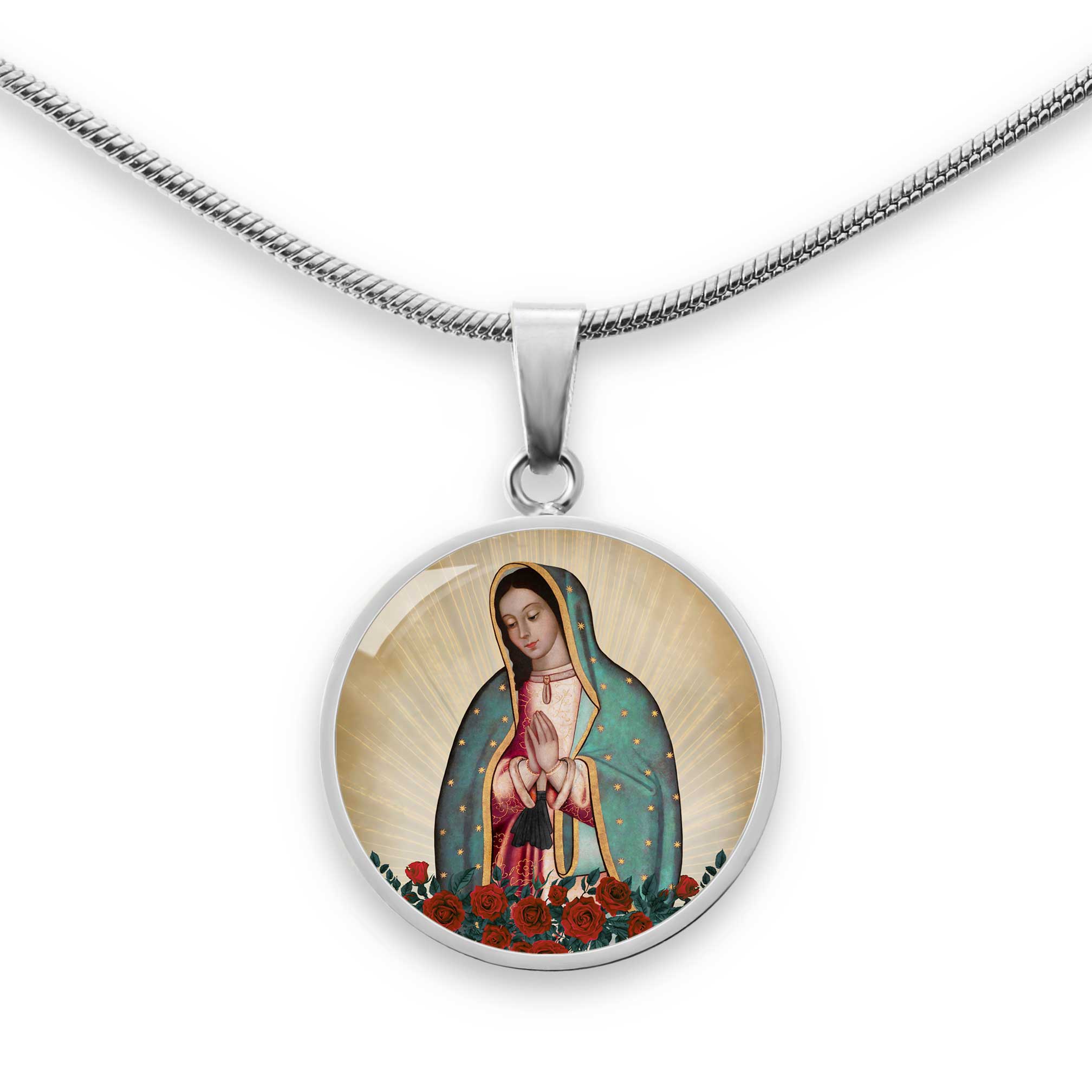 Our Lady of Guadalupe Pendant Necklace - VENXARA®