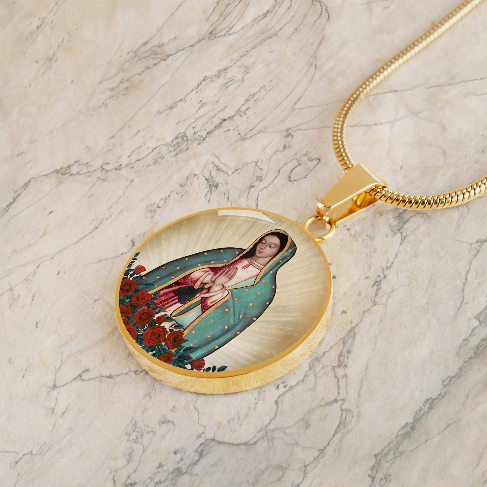 Our Lady of Guadalupe Pendant Necklace - VENXARA®