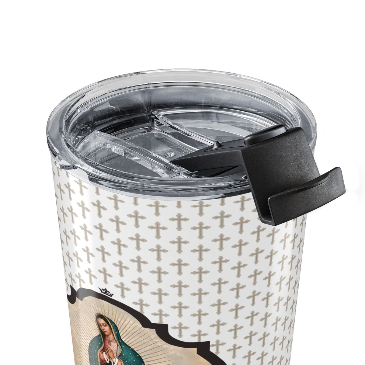 Our Lady of Guadalupe Tumbler (Crosses 20 oz) Copyright VENXARA