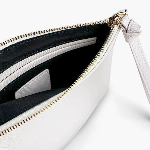 Our Lady of Mt Carmel Clutch Pouch (Blanc) Copyright VENXARA
