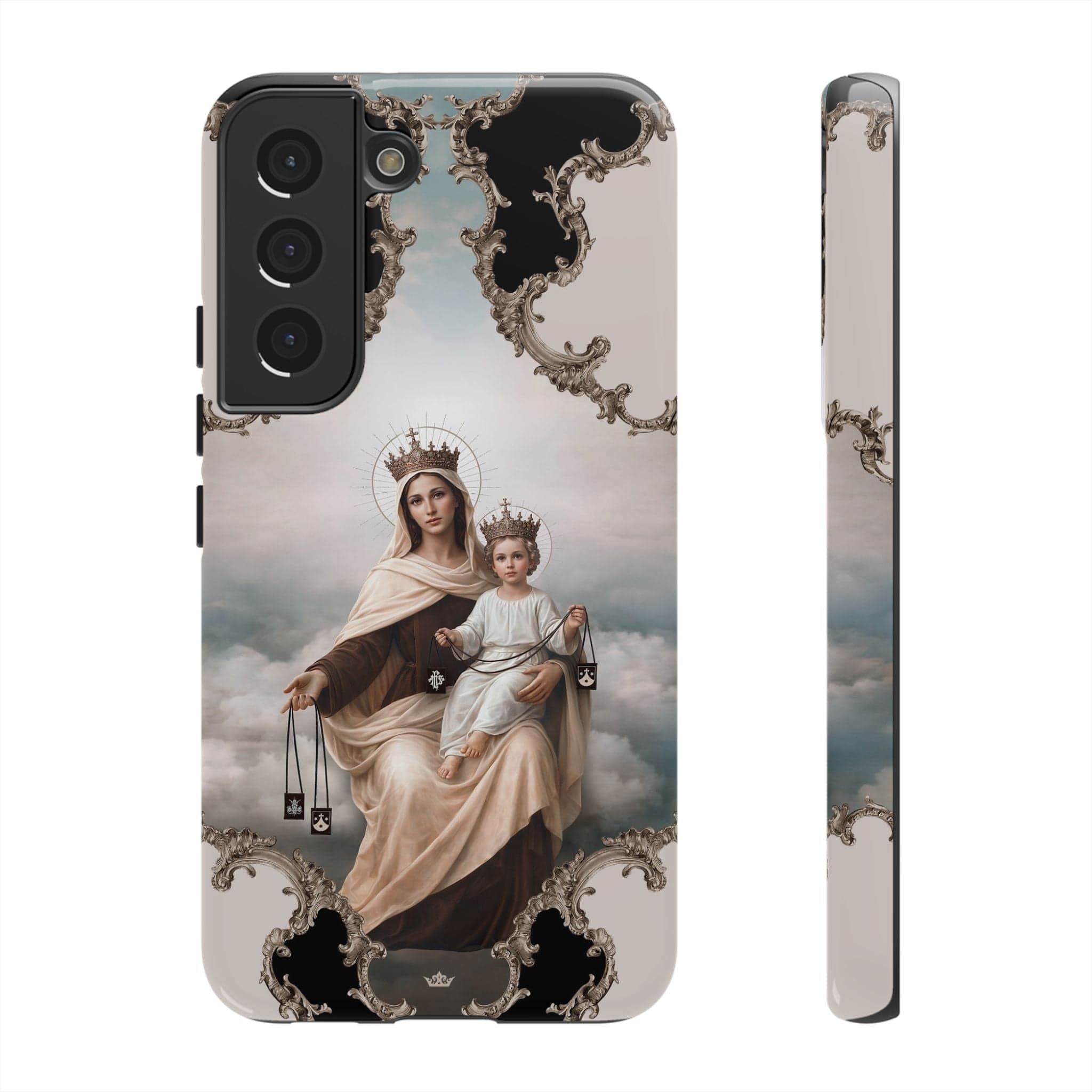 Our Lady of Mt. Carmel Hard Phone Case (Baroque) Copyright VENXARA