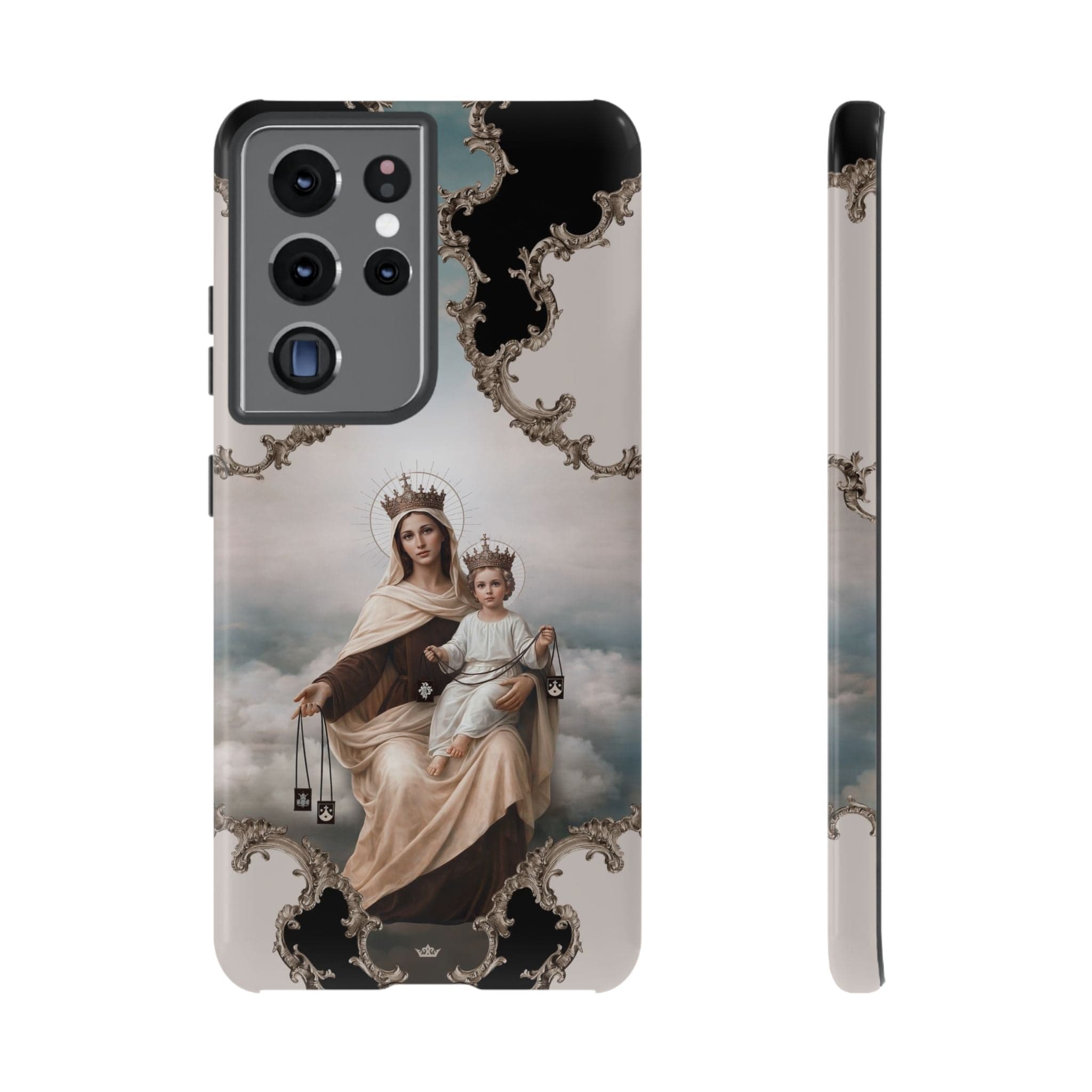 Our Lady of Mt. Carmel Hard Phone Case (Baroque) Copyright VENXARA