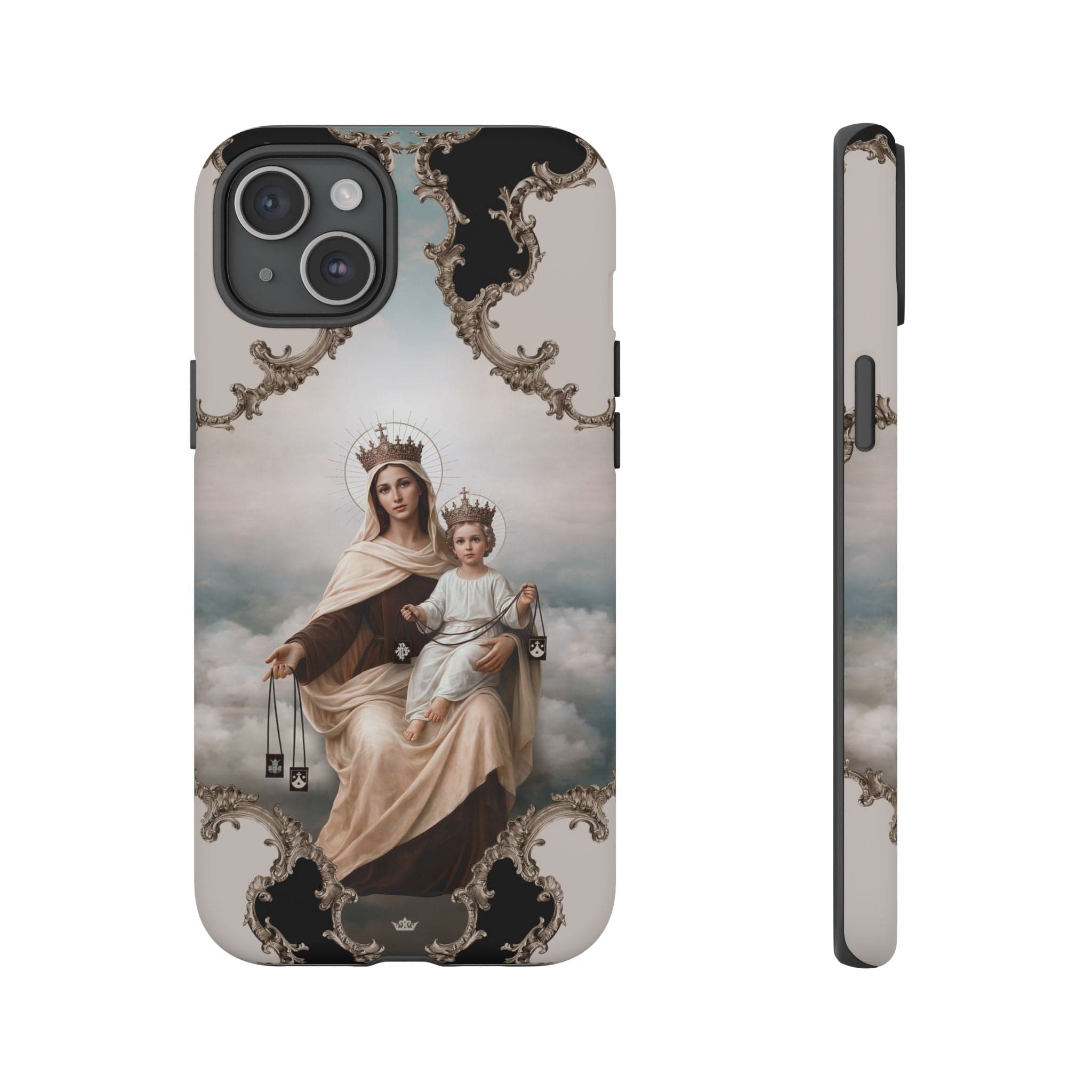 Our Lady of Mt. Carmel Hard Phone Case (Baroque) Copyright VENXARA