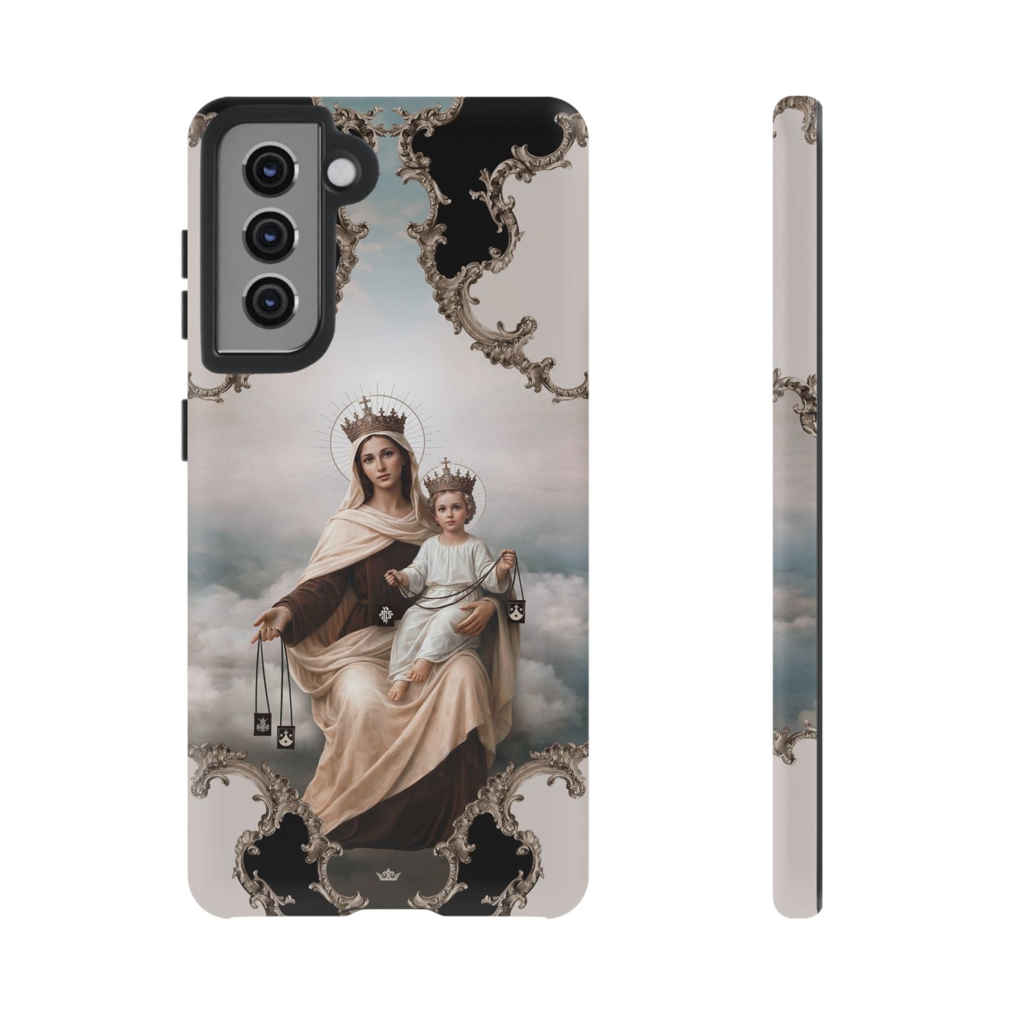 Our Lady of Mt. Carmel Hard Phone Case (Baroque) Copyright VENXARA
