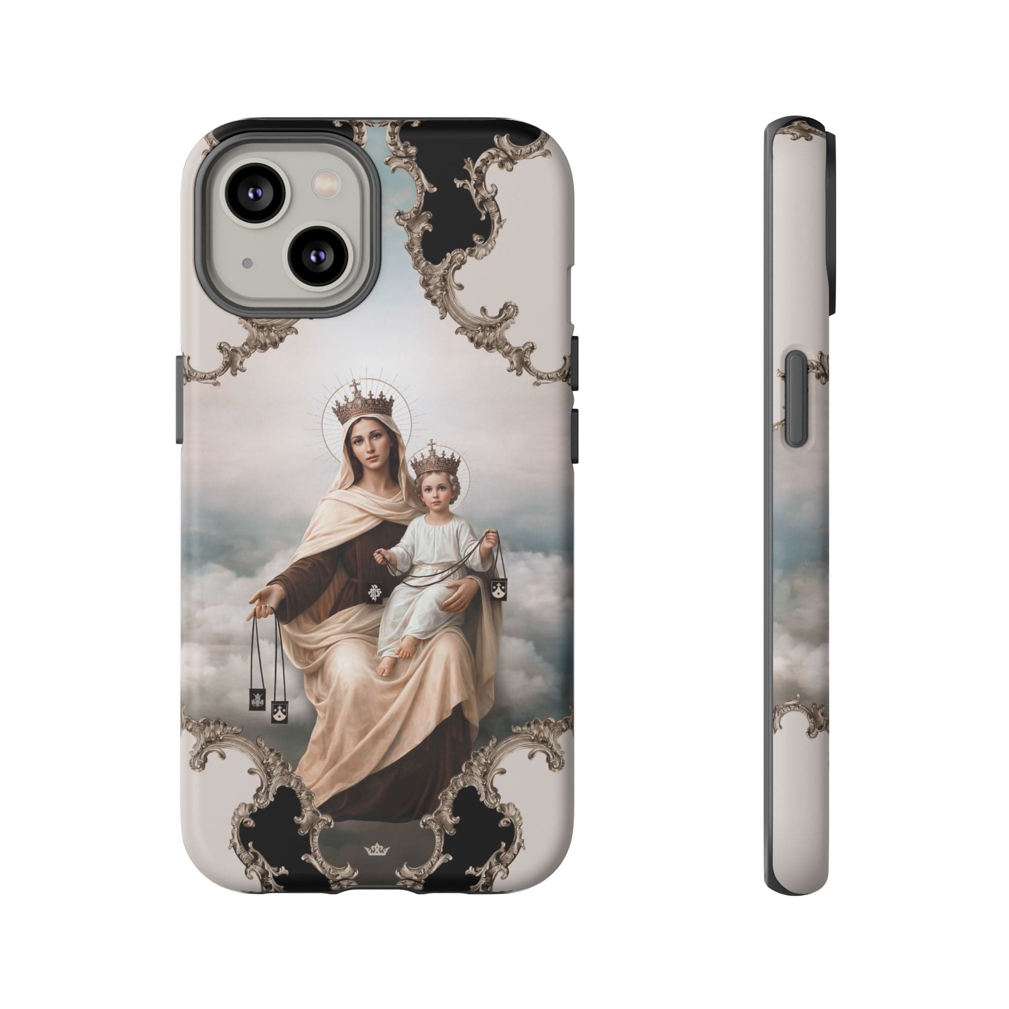 Our Lady of Mt. Carmel Hard Phone Case (Baroque) Copyright VENXARA