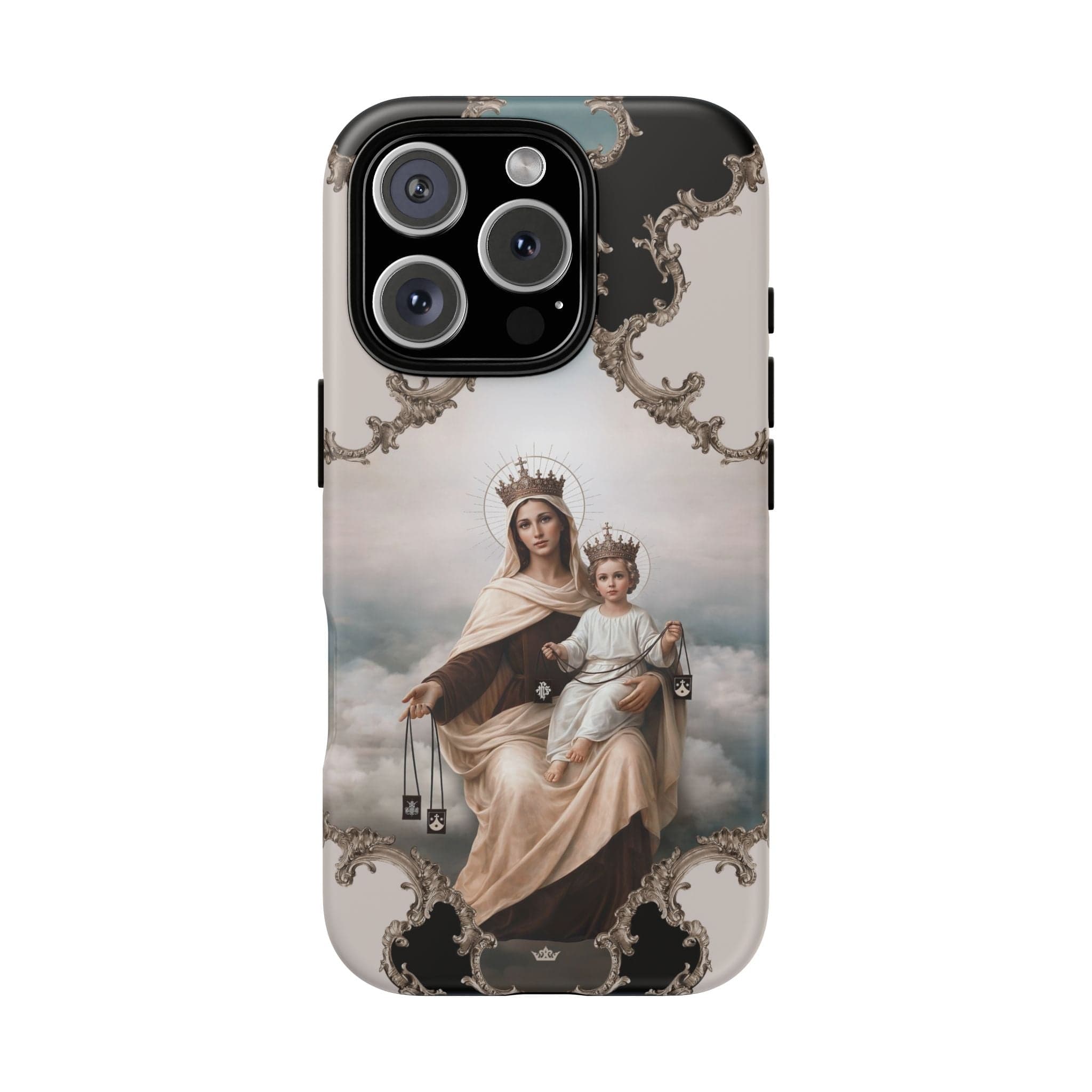 Our Lady of Mt. Carmel Hard Phone Case (Baroque) Copyright VENXARA