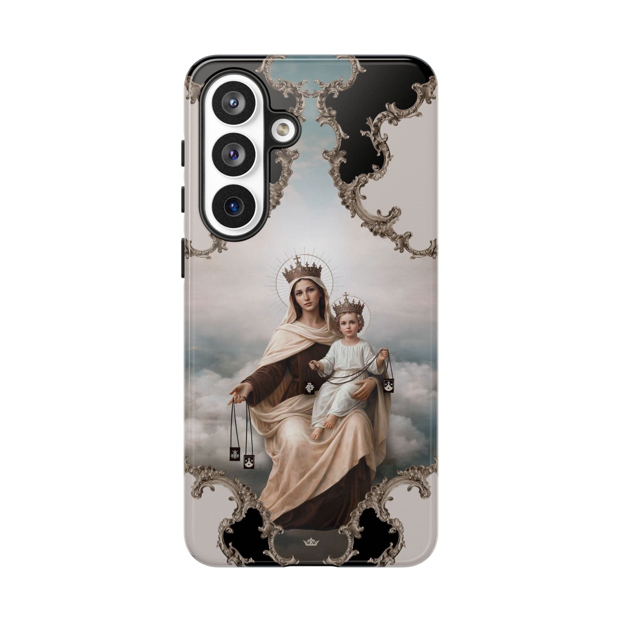 Our Lady of Mt. Carmel Hard Phone Case (Baroque) Copyright VENXARA