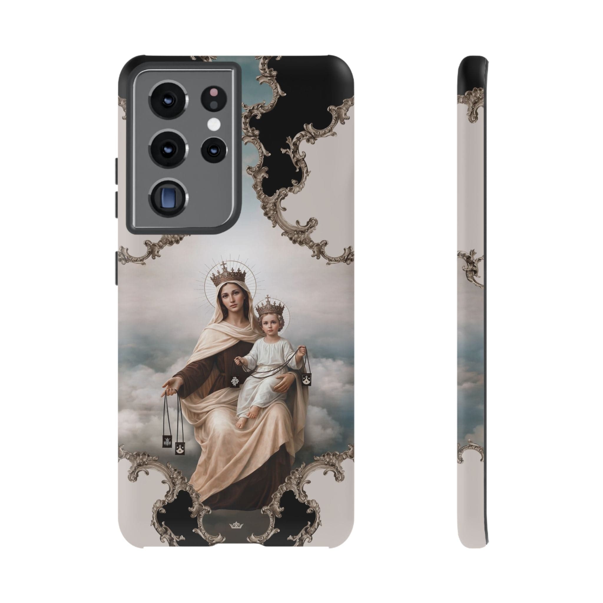 Our Lady of Mt. Carmel Hard Phone Case (Baroque) Copyright VENXARA