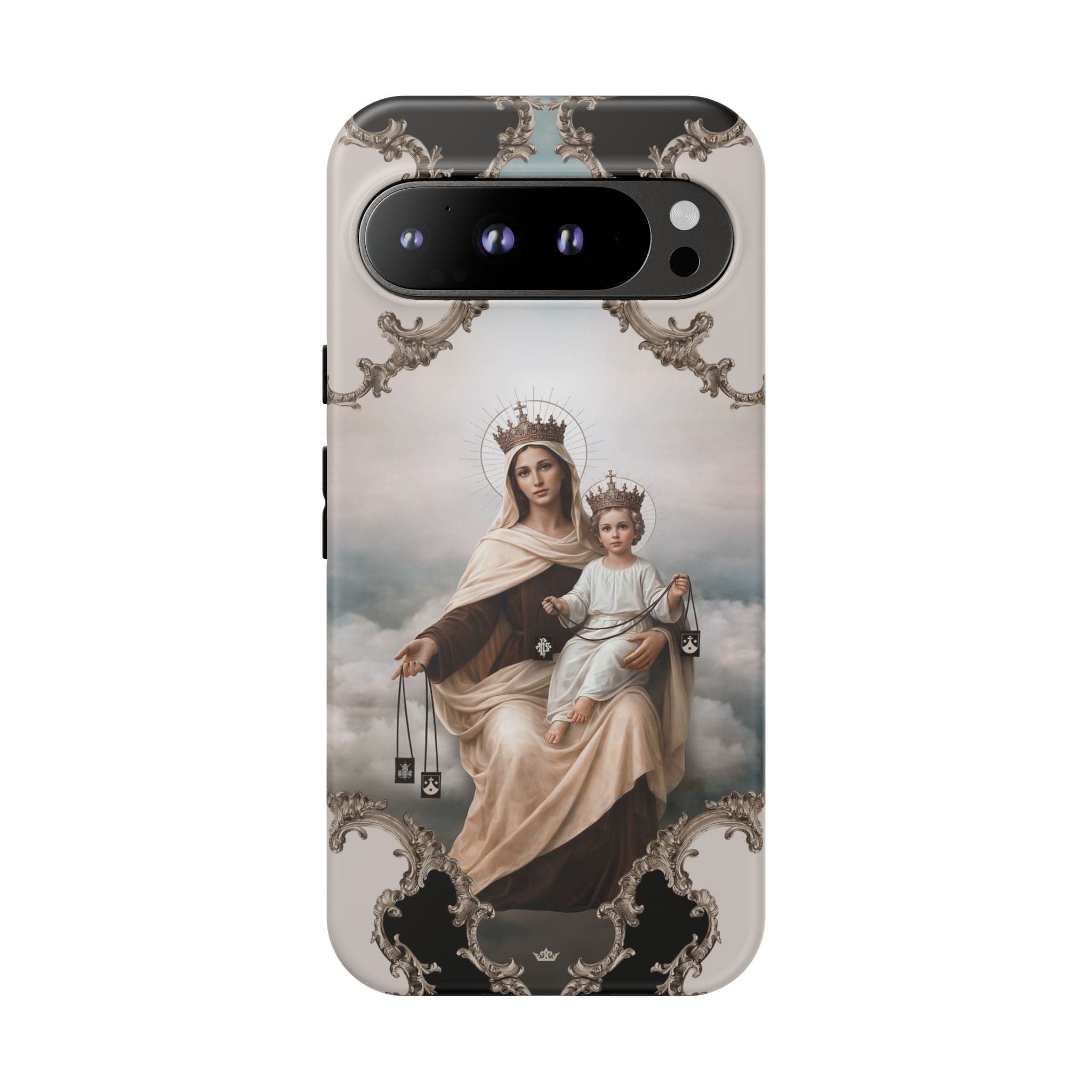 Our Lady of Mt. Carmel Hard Phone Case (Baroque) Copyright VENXARA